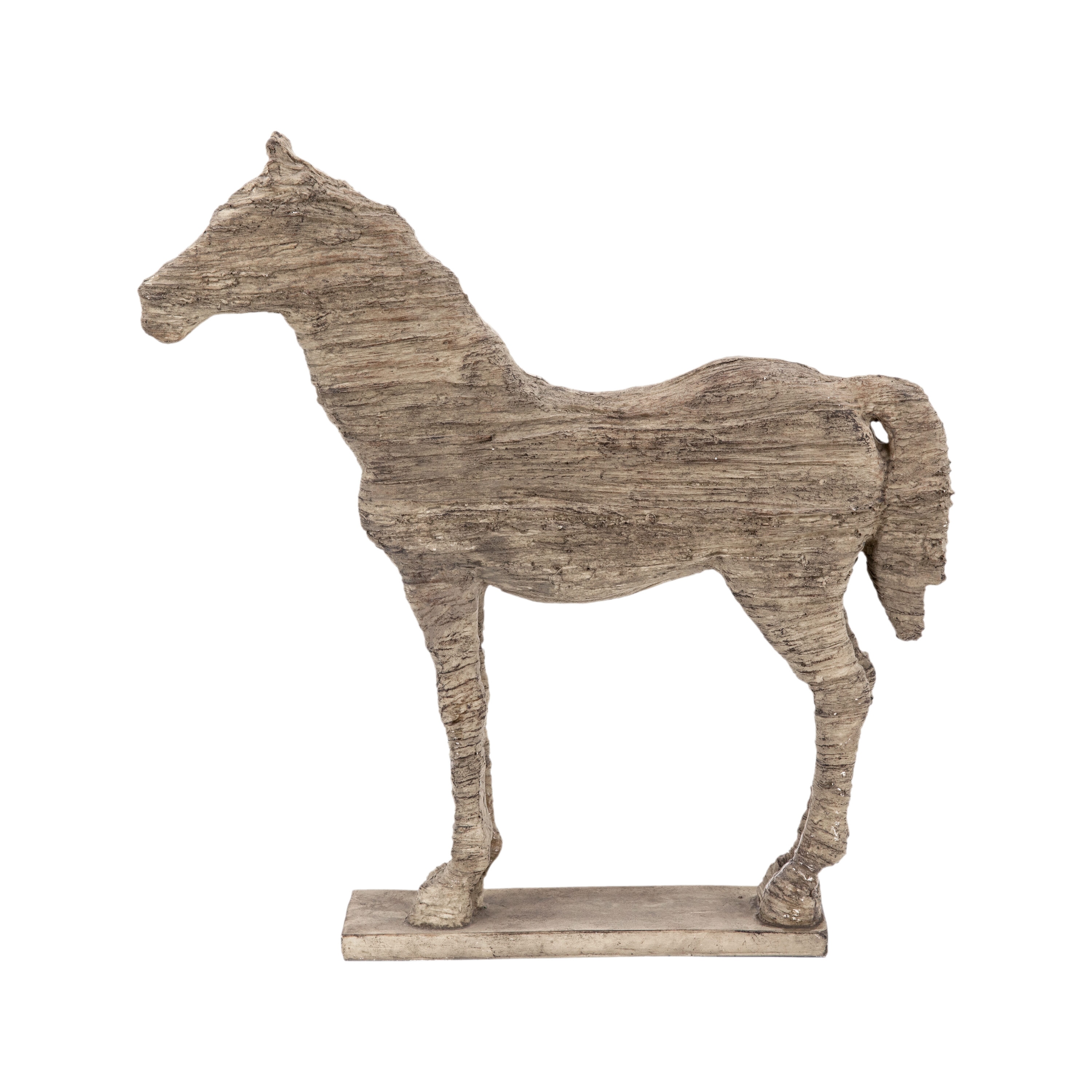 Benzara BM285572 Brown Polyresin Modern Figurine
