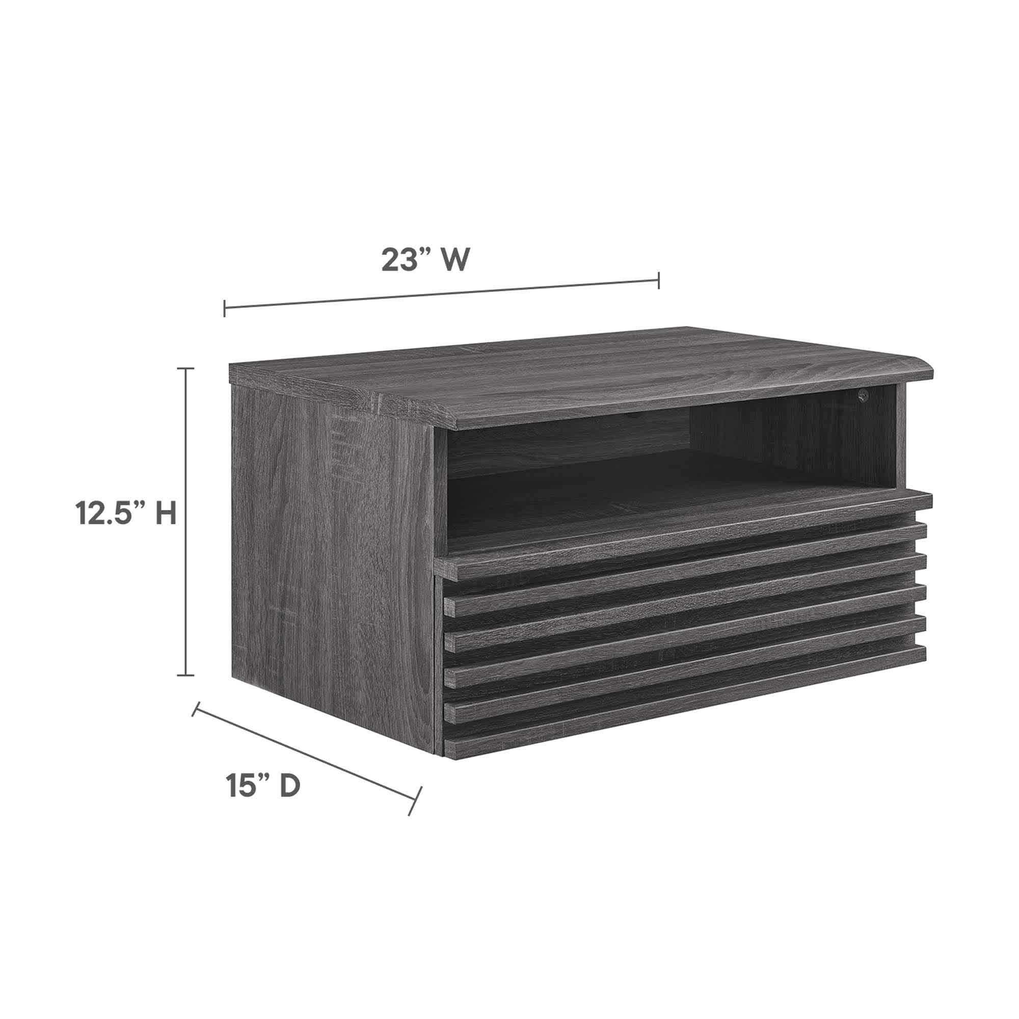 Modway MOD-7058-CHA nightstands - View #3