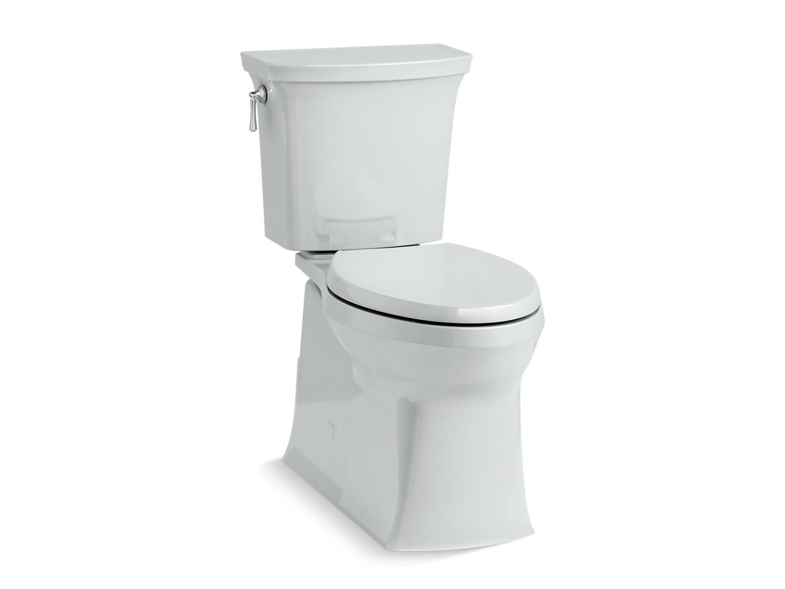 KOHLER - ContinuousClean XT 2-piece elongated toilet with skirted trapway 1.28 gpf
