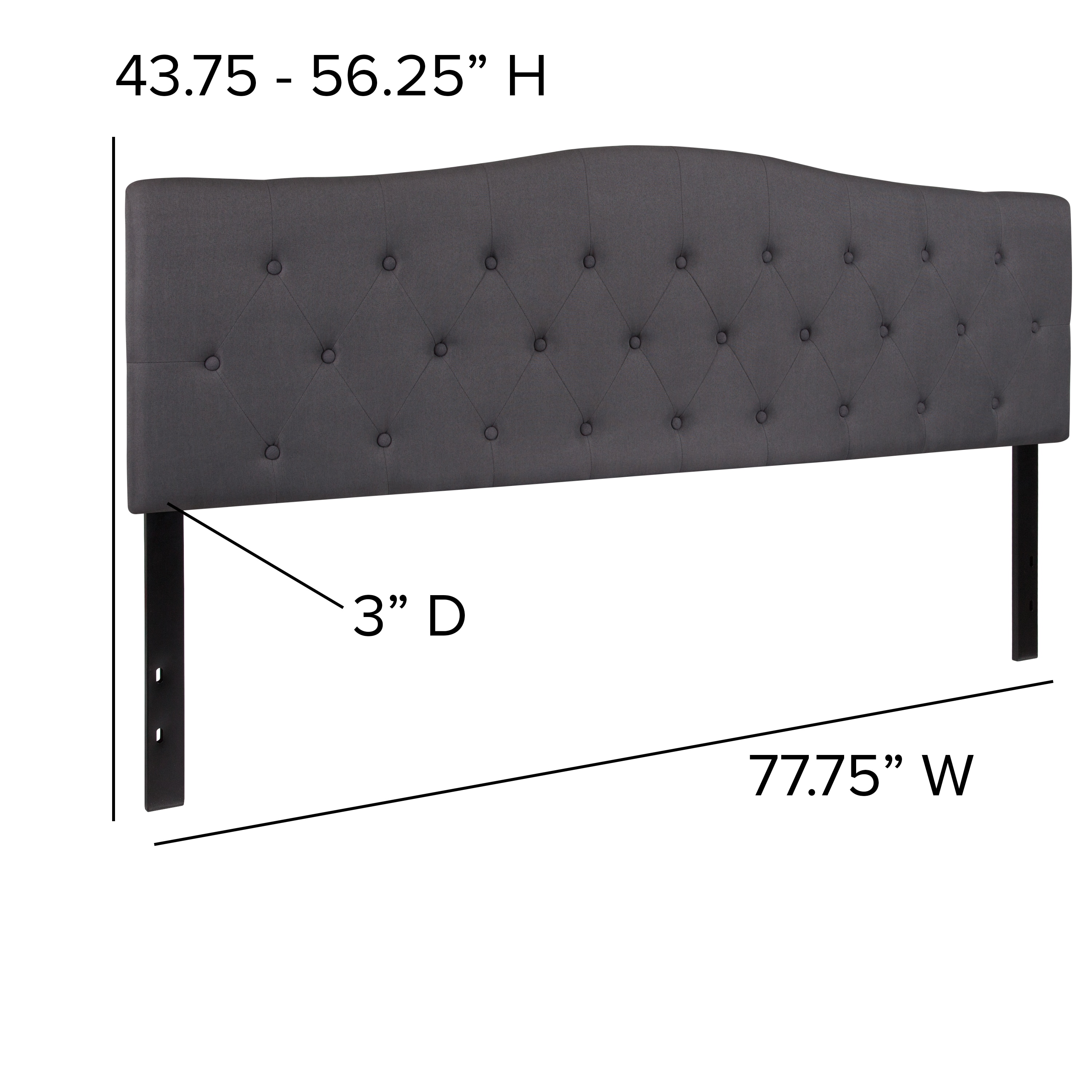 Flash Furniture 889142219965 Upholstered-Headboards - View #7