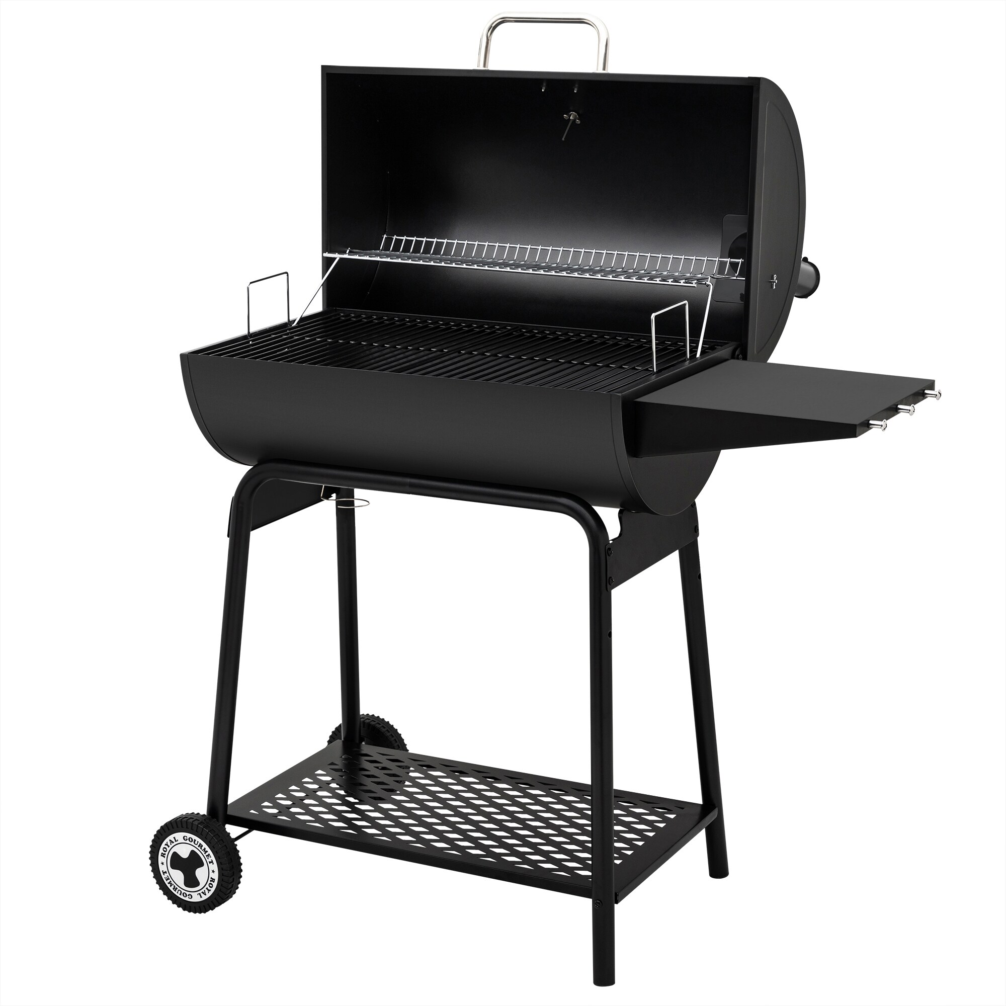 Nexgrill 29 inch Barrel Charcoal Grill with Smoker