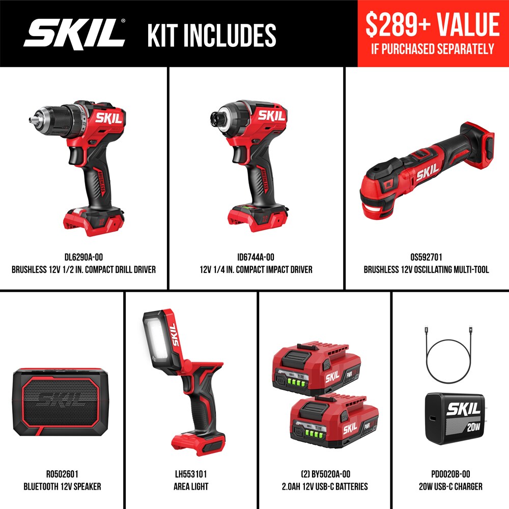 SKIL CB8368A-21 Combo-Kits - View #2