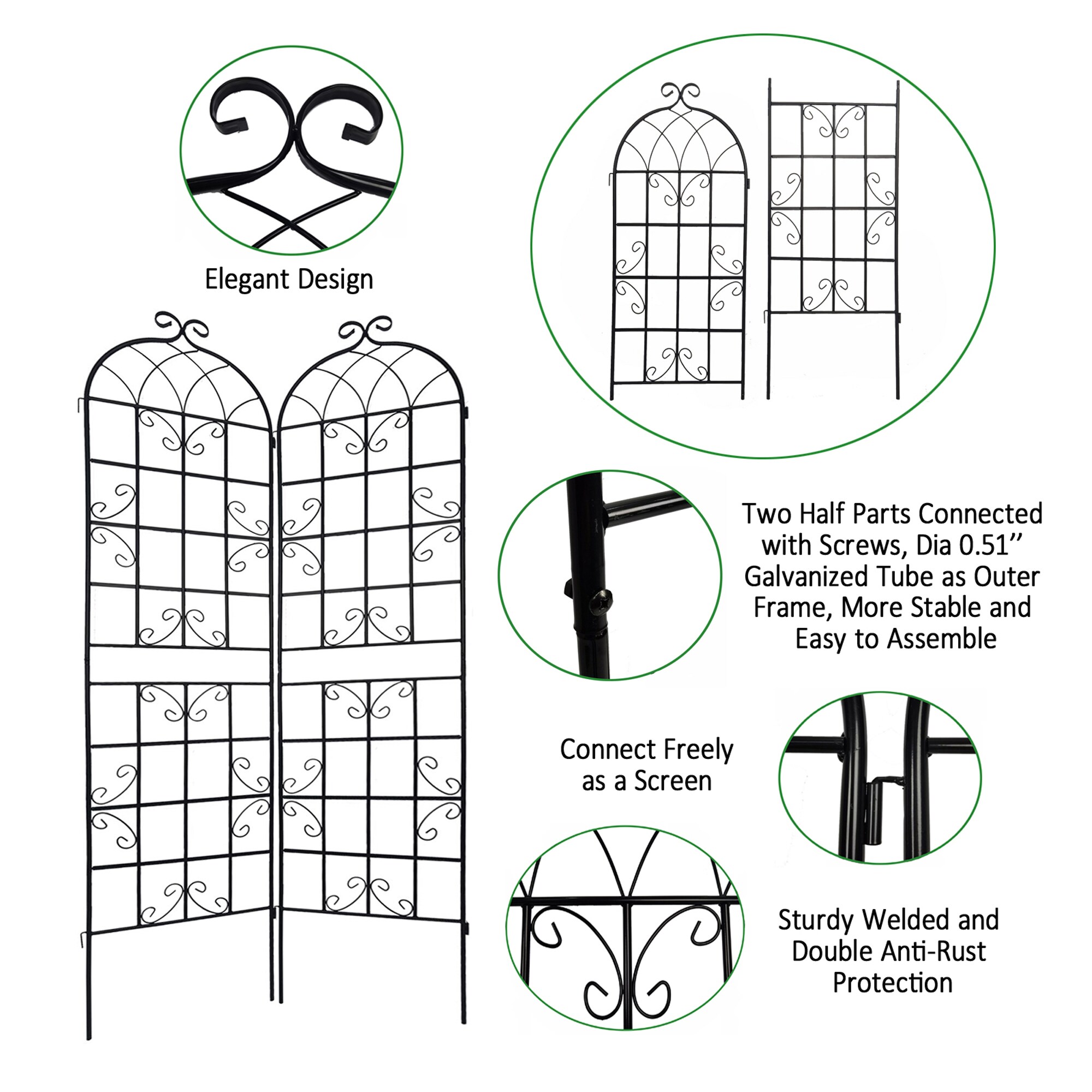 Gaierptone CRX5MJKENIO Garden-Trellis - View #6