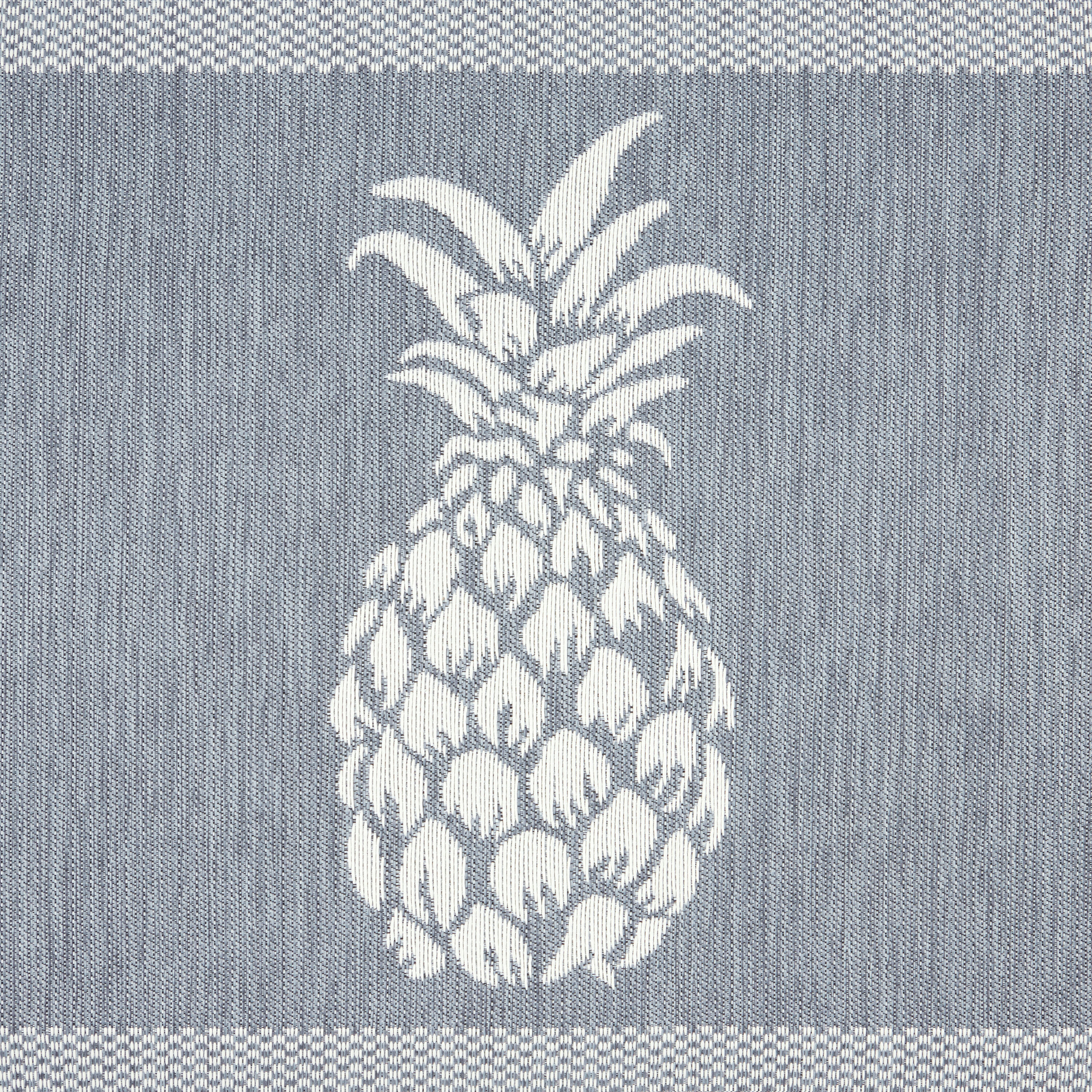 Blue Floral Blossom Low Pile Accent Rug