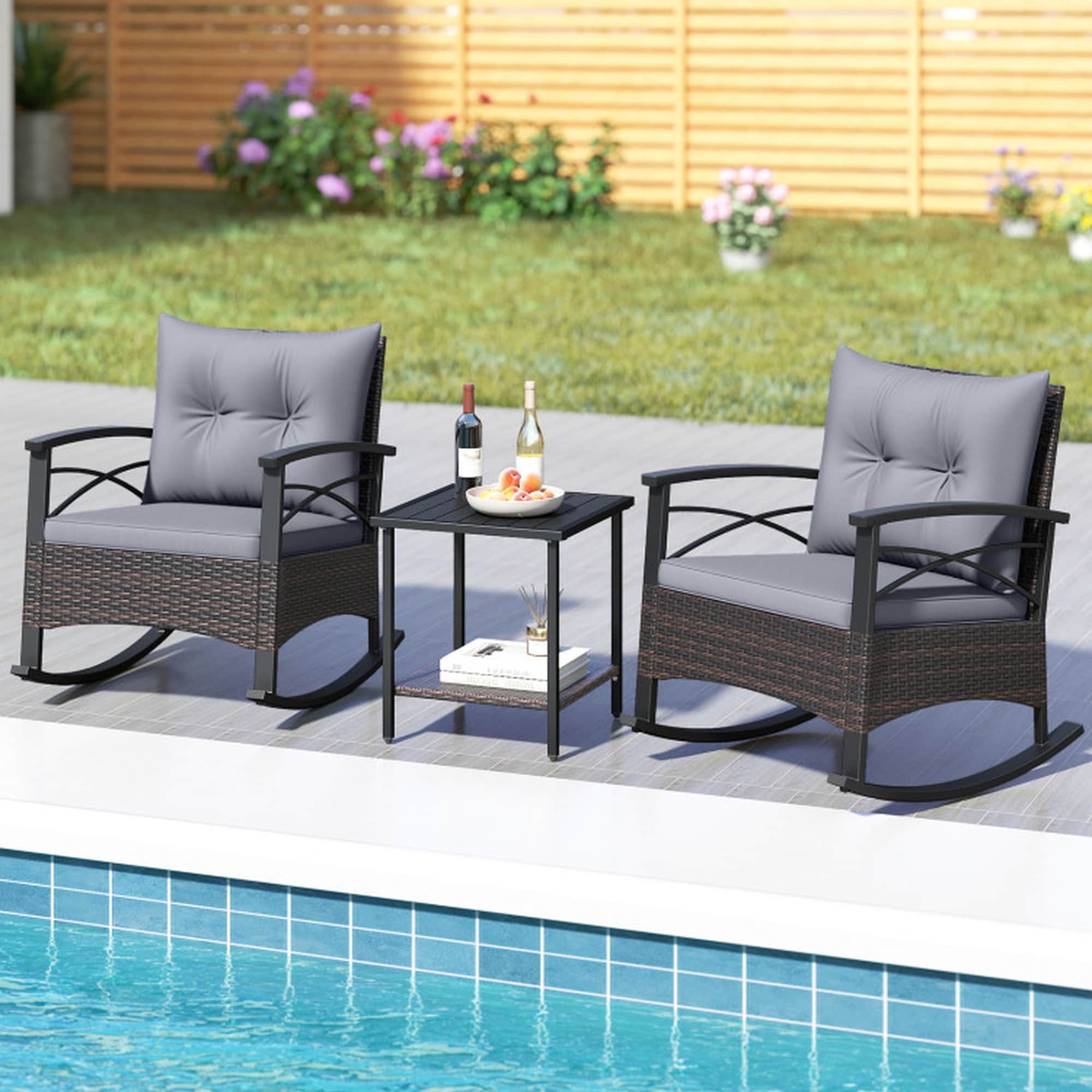 Boyel Living BL-HYA5131GR Patio-Conversation-Sets - View #9