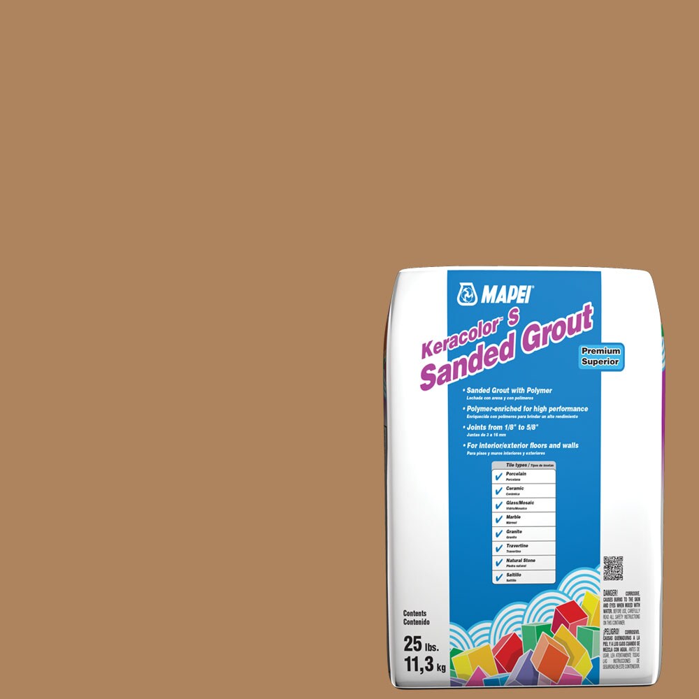 MAPEI 5UJ010911 Keracolor S Acorn Sanded Grout (25-lb)