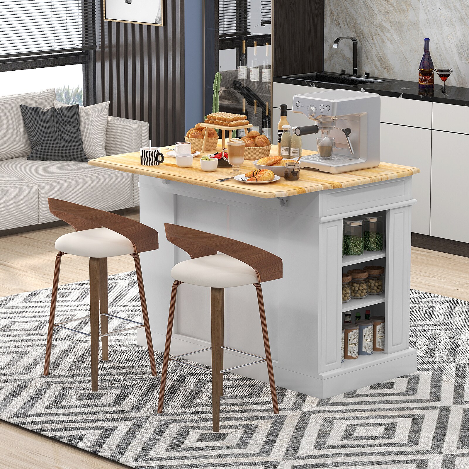 YERIVA KT5891WH Kitchen-Furniture - View #2