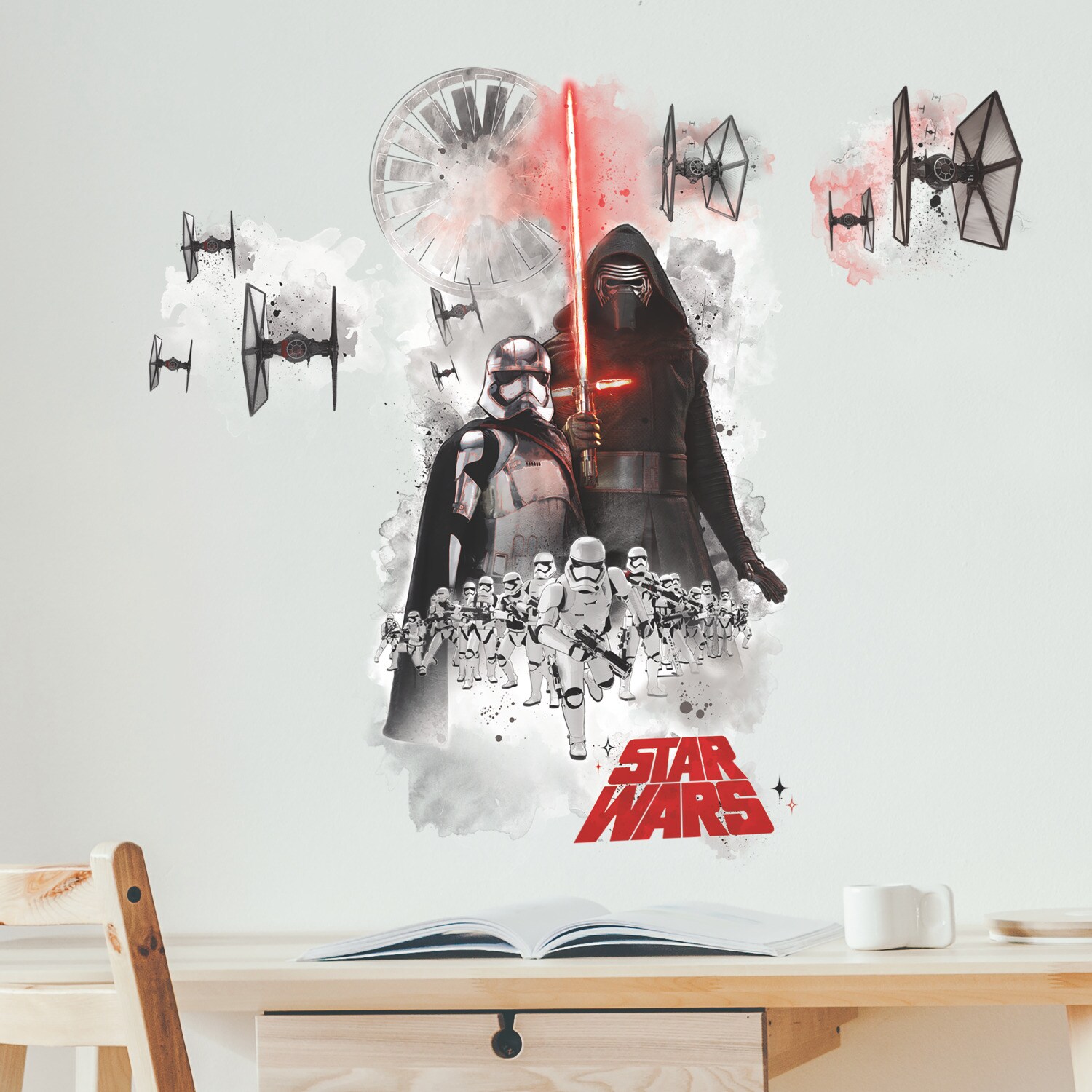 Star Wars Villains Burst Peel & Stick Giant Wall Decal