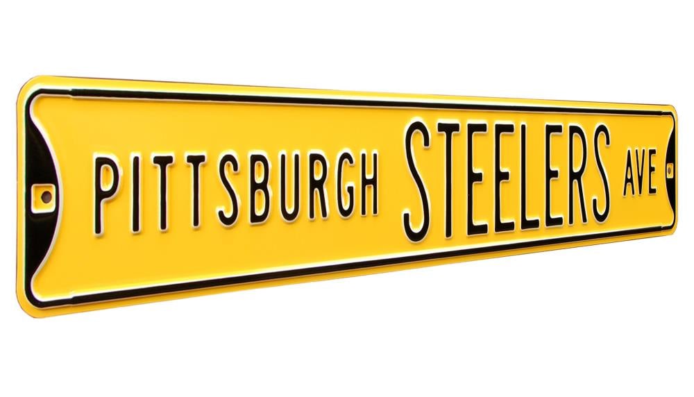 Pittsburgh Steelers Metal Sign