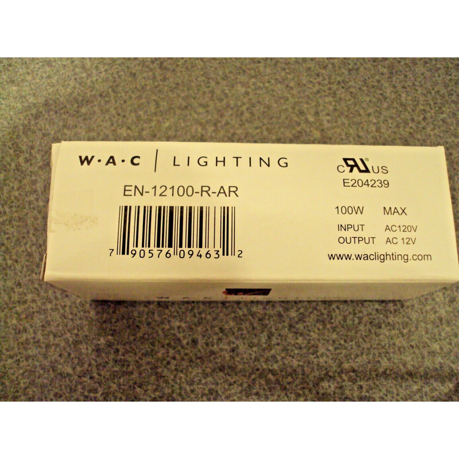 WAC Lighting Non-Enclosed Low-Voltage Electronic Transformer Has ...