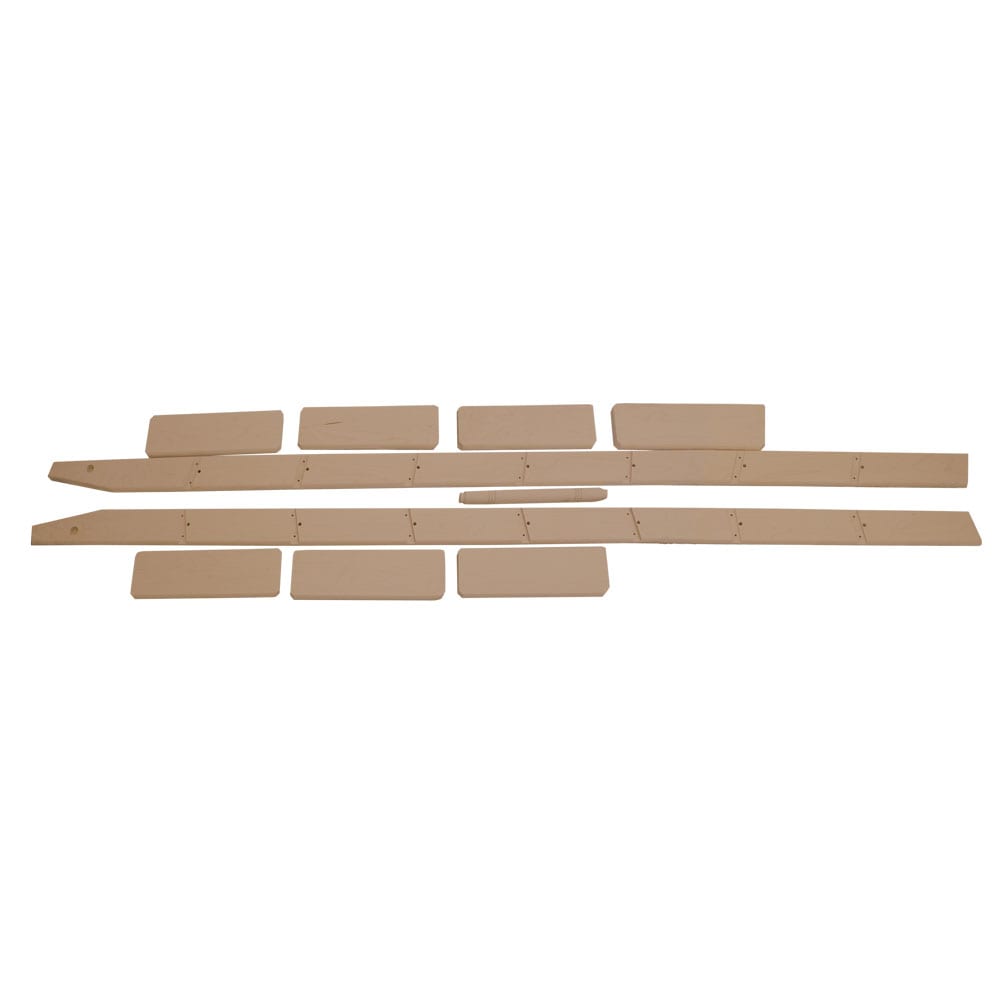 Quiet Glide QG6008CH 8-ft Unfinished Cherry Library Ladder