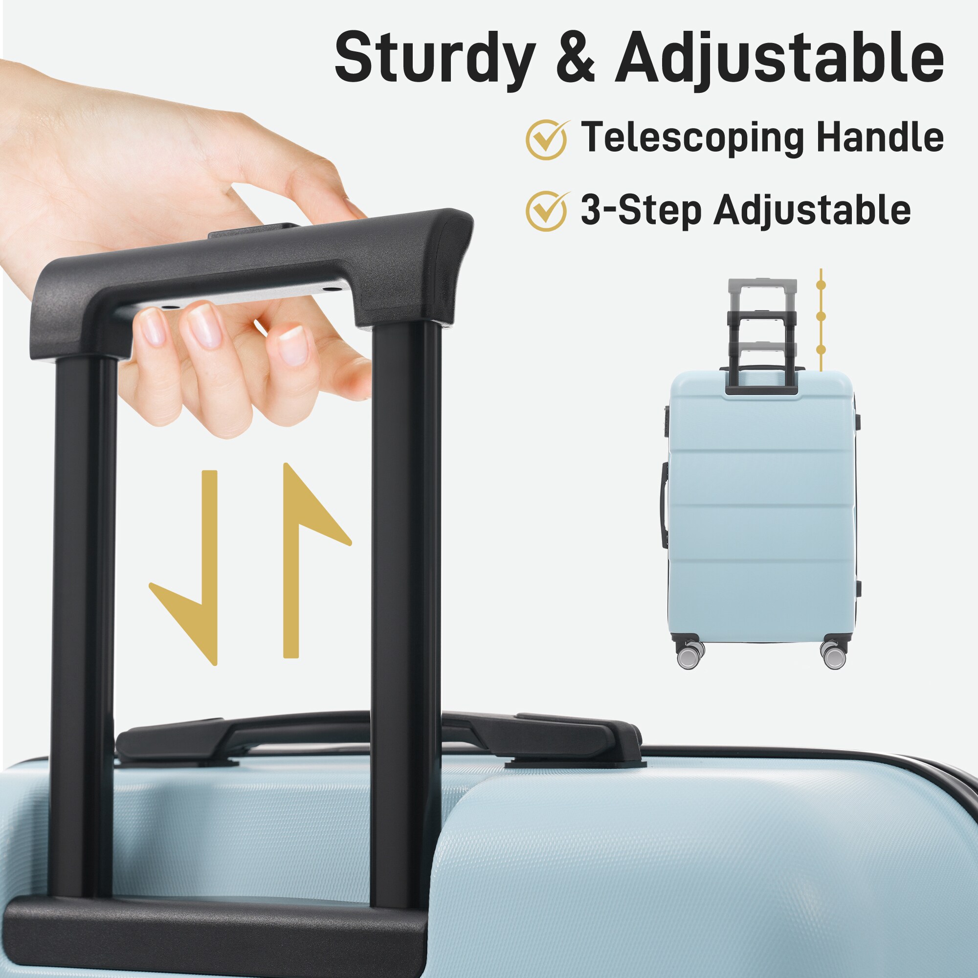 SINOFURN SYD9400019DB Luggage-And-Luggage-Sets - View #12
