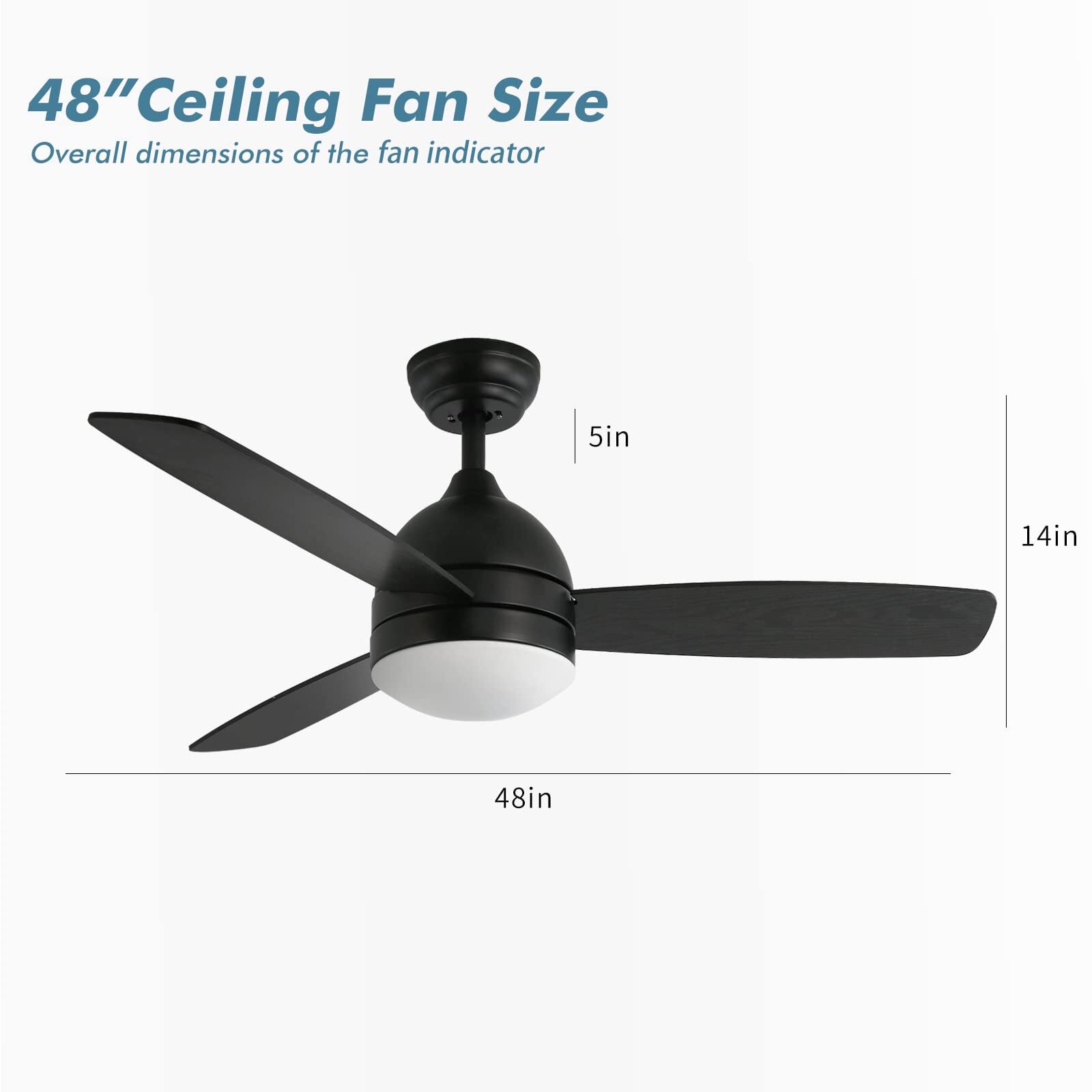 Yardreeze SZWYCF01BK0725 Ceiling-Fans - View #9