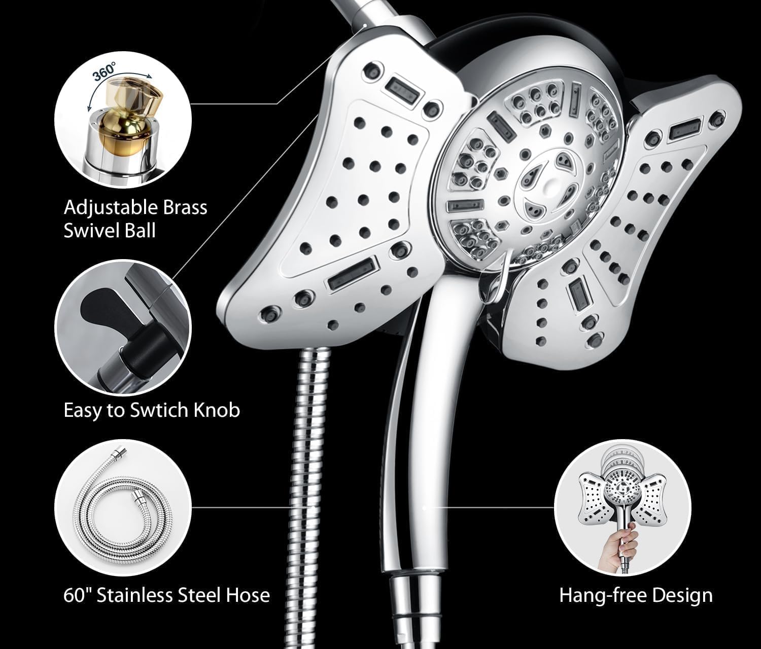 Phyfalip LPF0615P006 Fixed-Showerhead - View #5