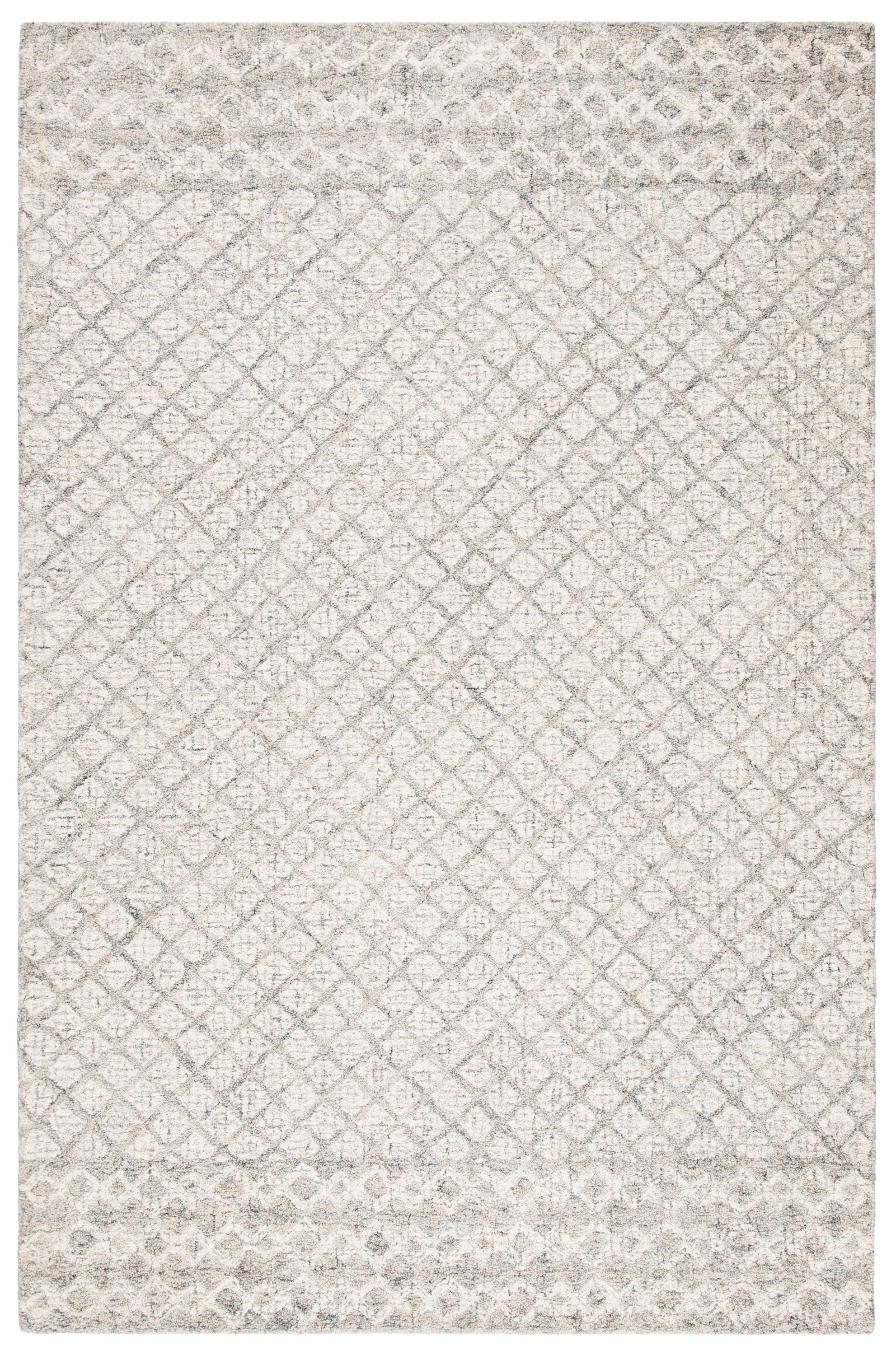Dakota Fields Colvin Handmade Gray/Beige Rug