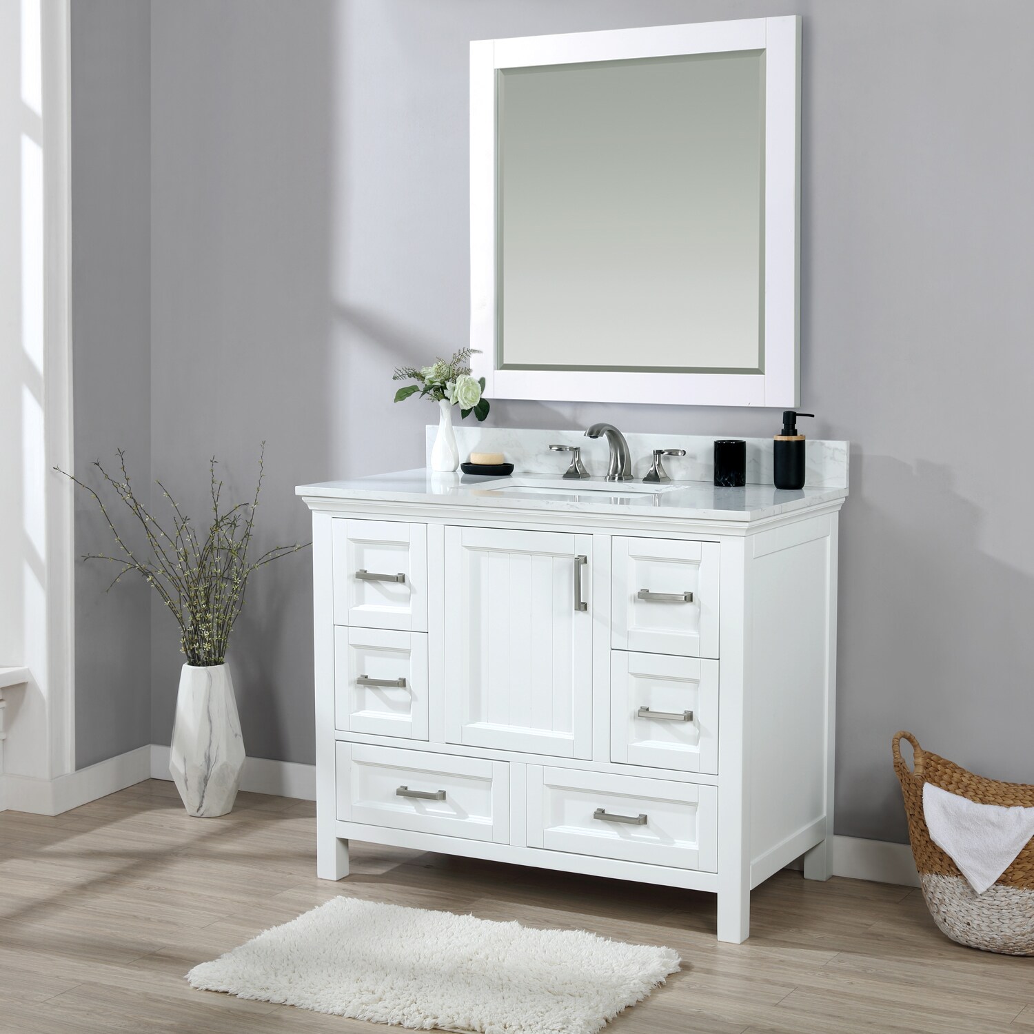 Altair 538042-WH-AW Bath-Vanity-Combo - View #6