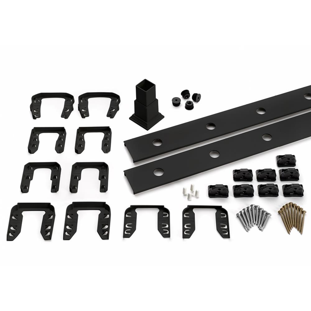 Trex 809342 91.5-in x 3.88-in Transcend Charcoal Black Composite Stair Connector (37-Pack)