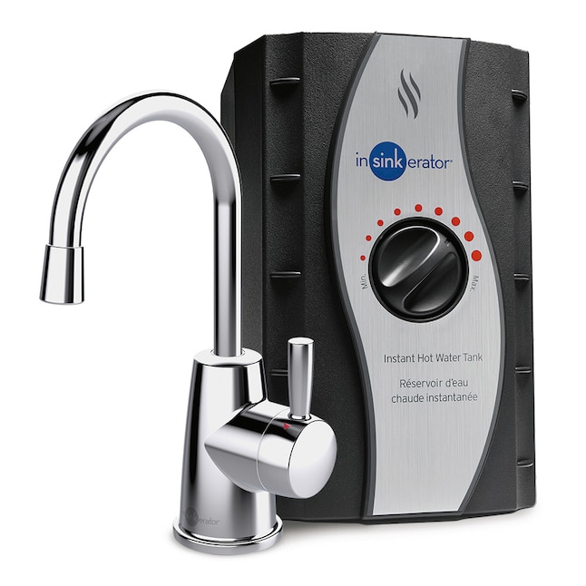 InSinkErator Chrome Countertop Instant Hot Water Dispenser in the