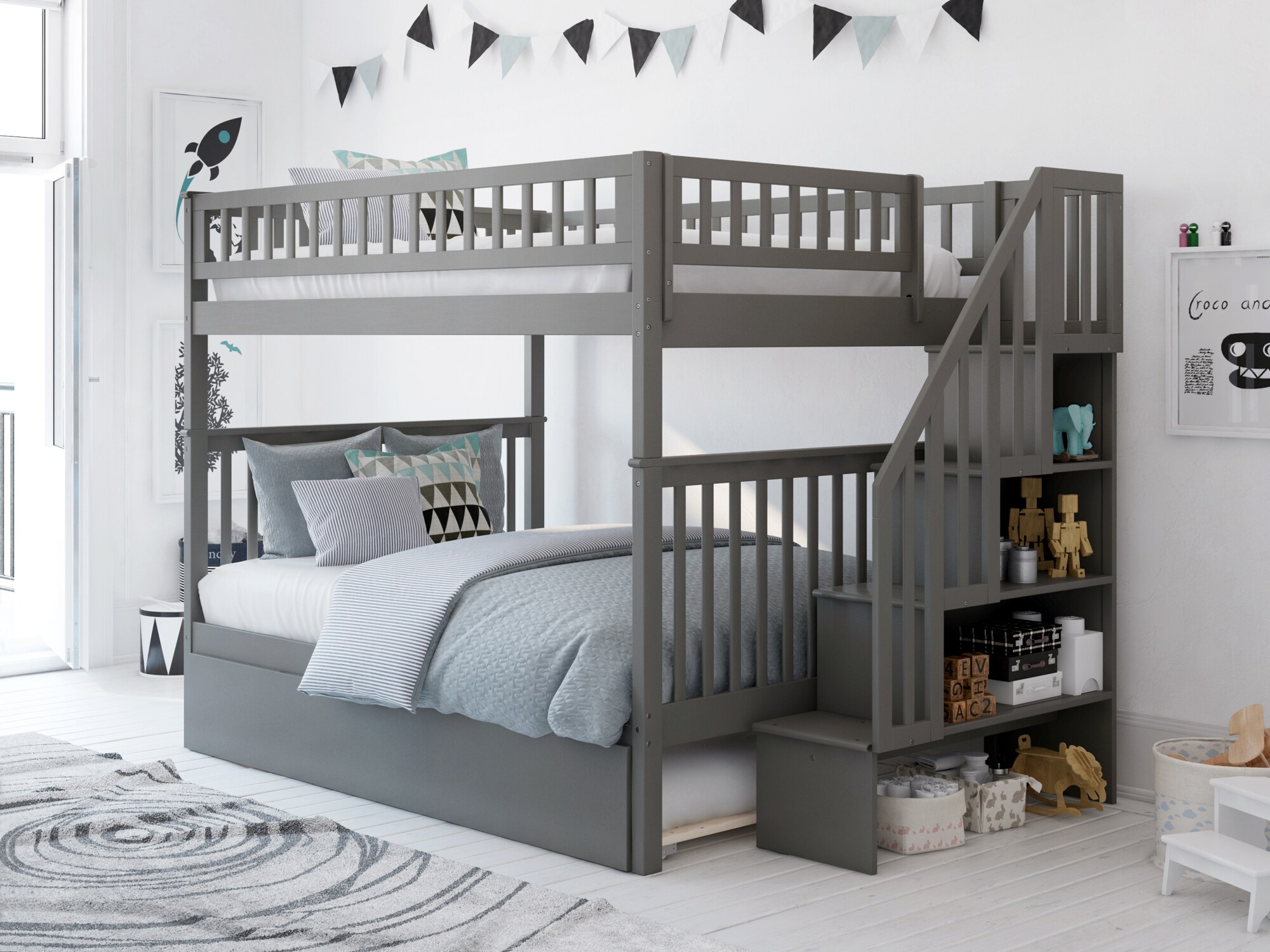 AFI Furnishings AB56879 Bunk-Beds - View #3