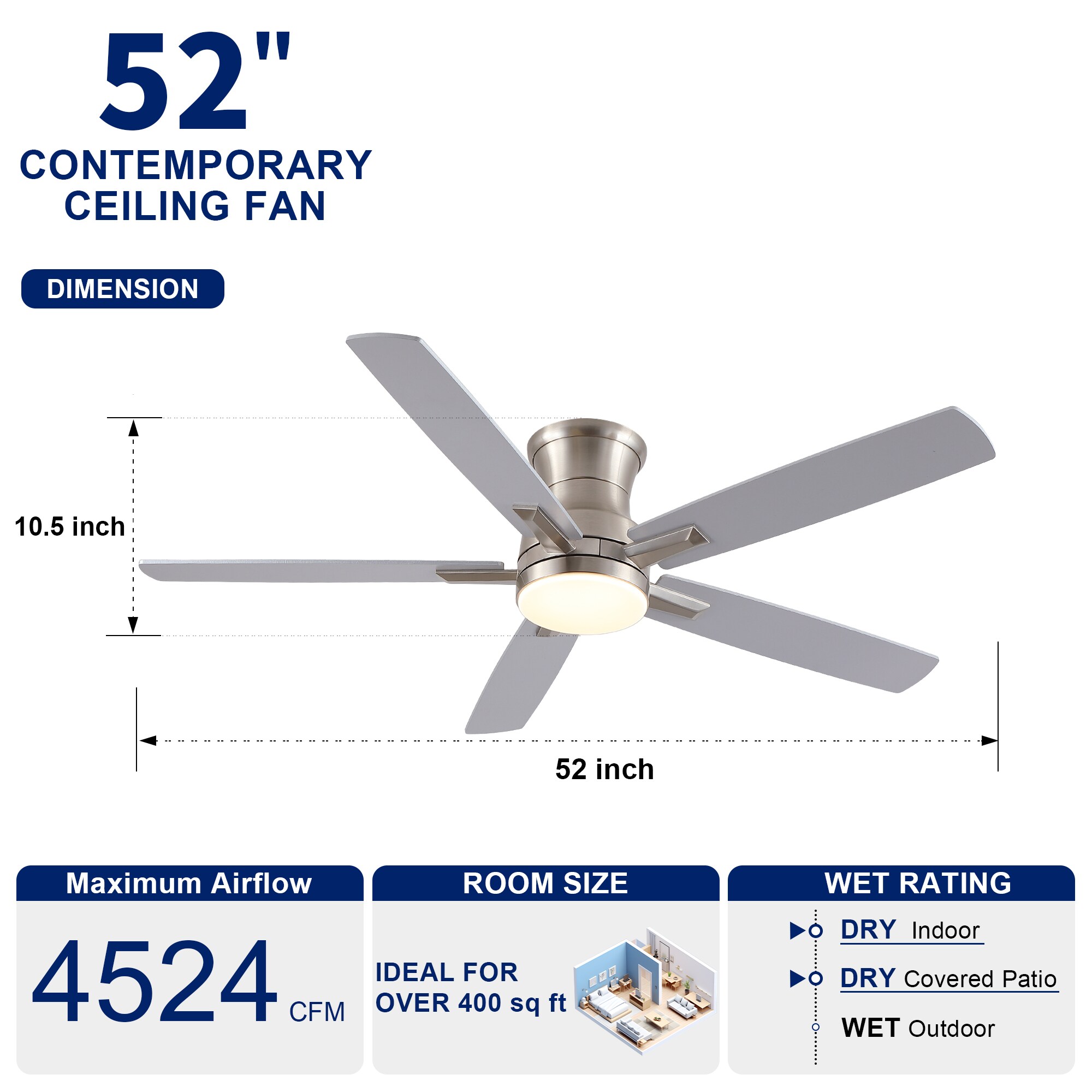 YUHAO 52LSDY1256SN5 Ceiling-Fans - View #10