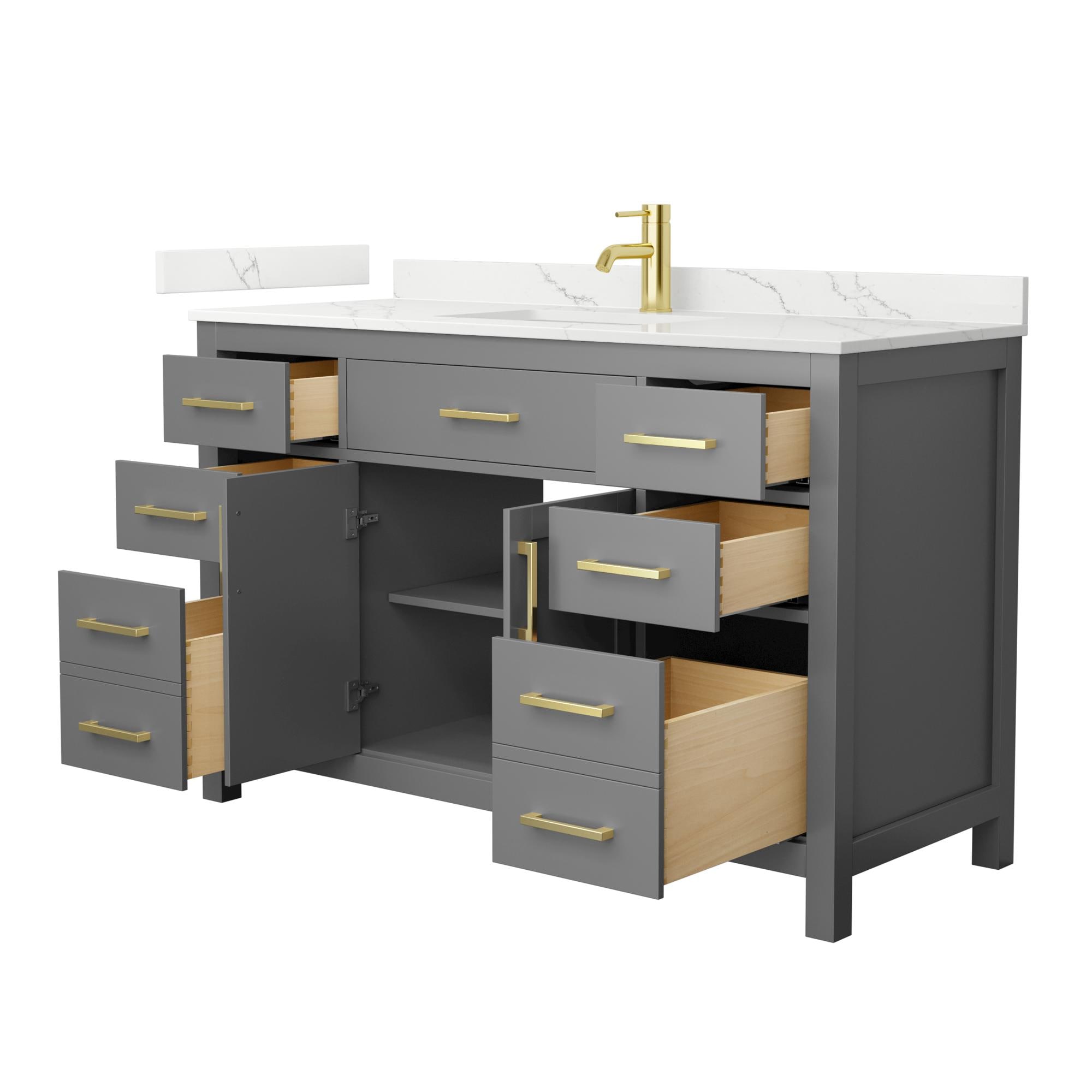 Wyndham Collection WCG242454SGGGTUNSMXX Bath-Vanity-Combo - View #2