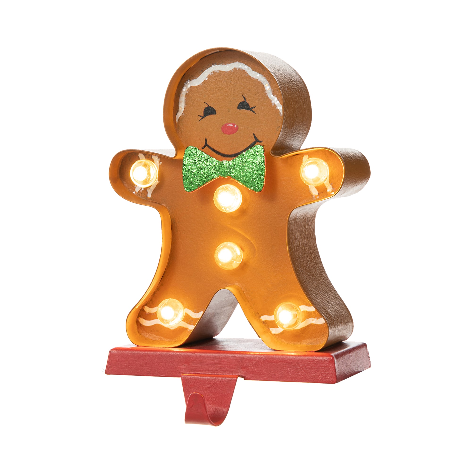Glitzhome 2005000068 Decorative Metal Stocking holder