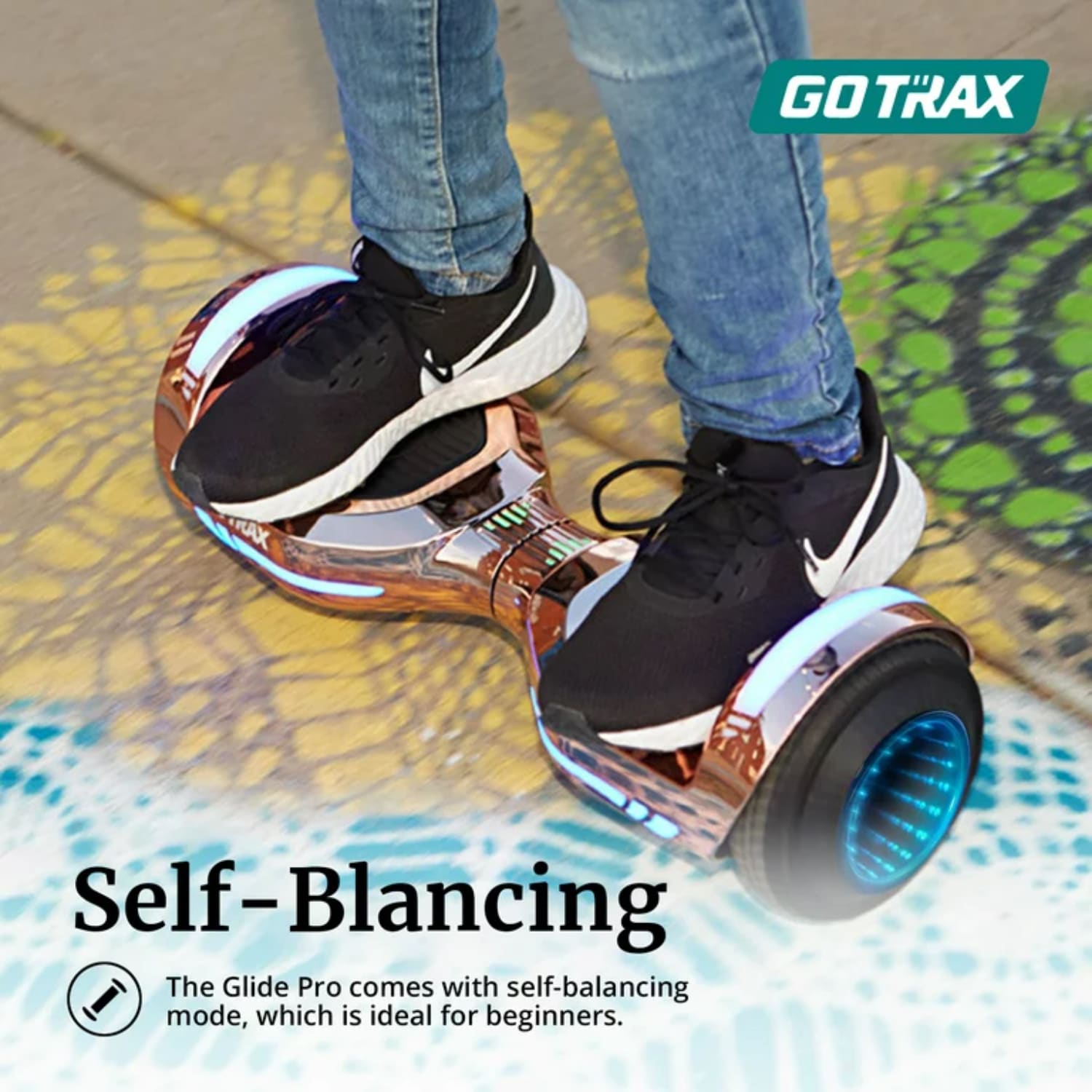 GOTRAX GT-GLIDEPRO-RAINBOW Play-Toys - View #8