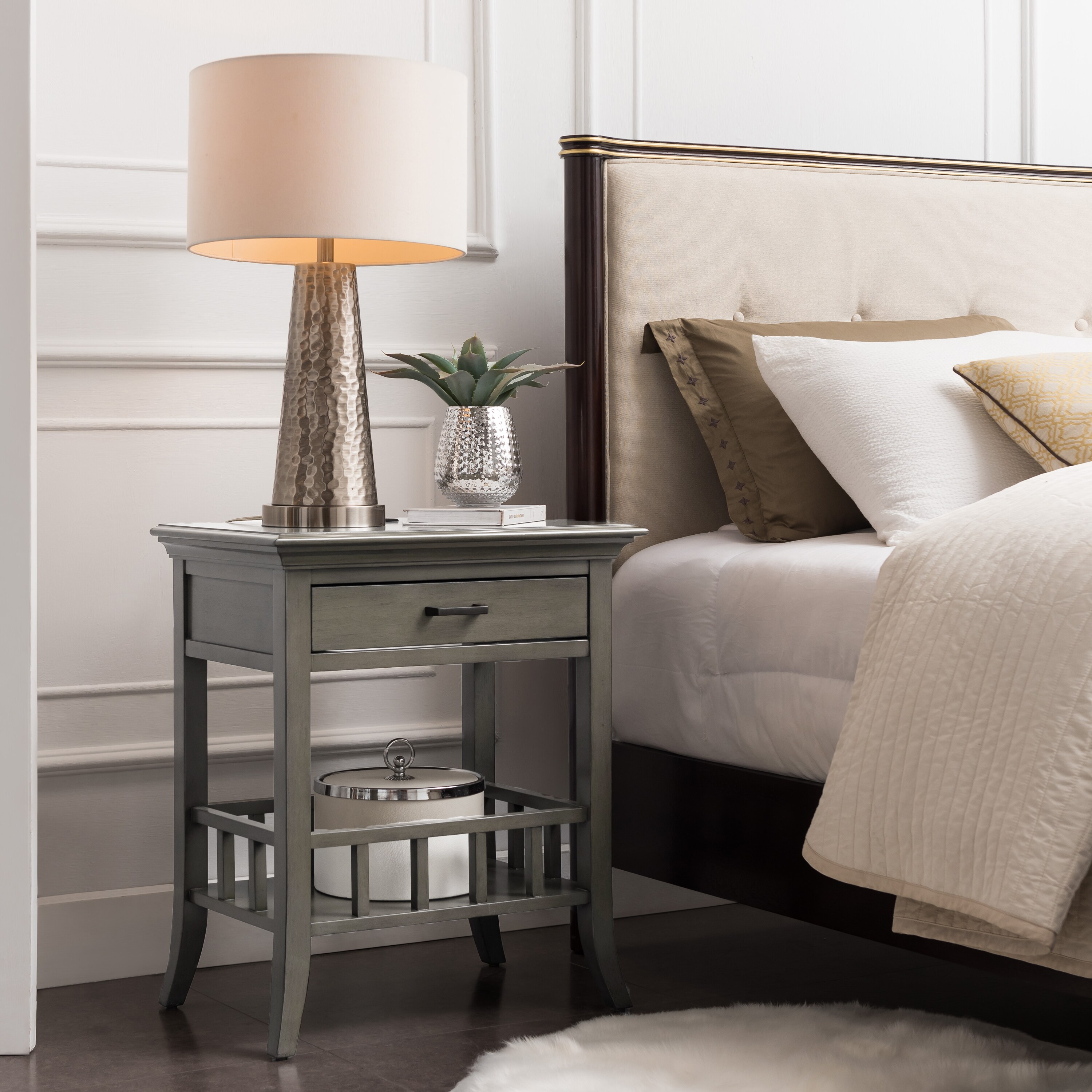Leick Home 9070-GR nightstands - View #2