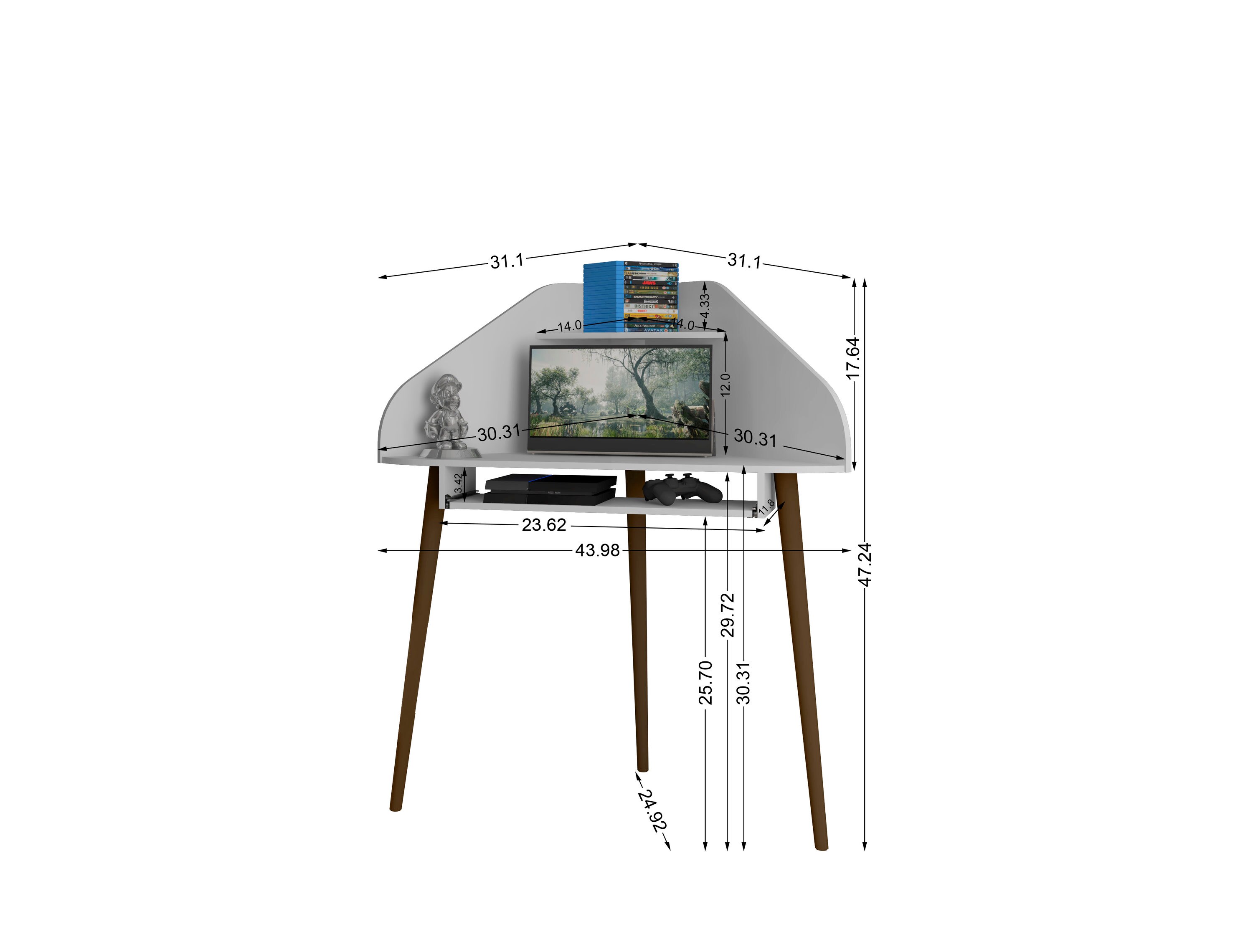 Manhattan Comfort 231BMC6 desks - View #3
