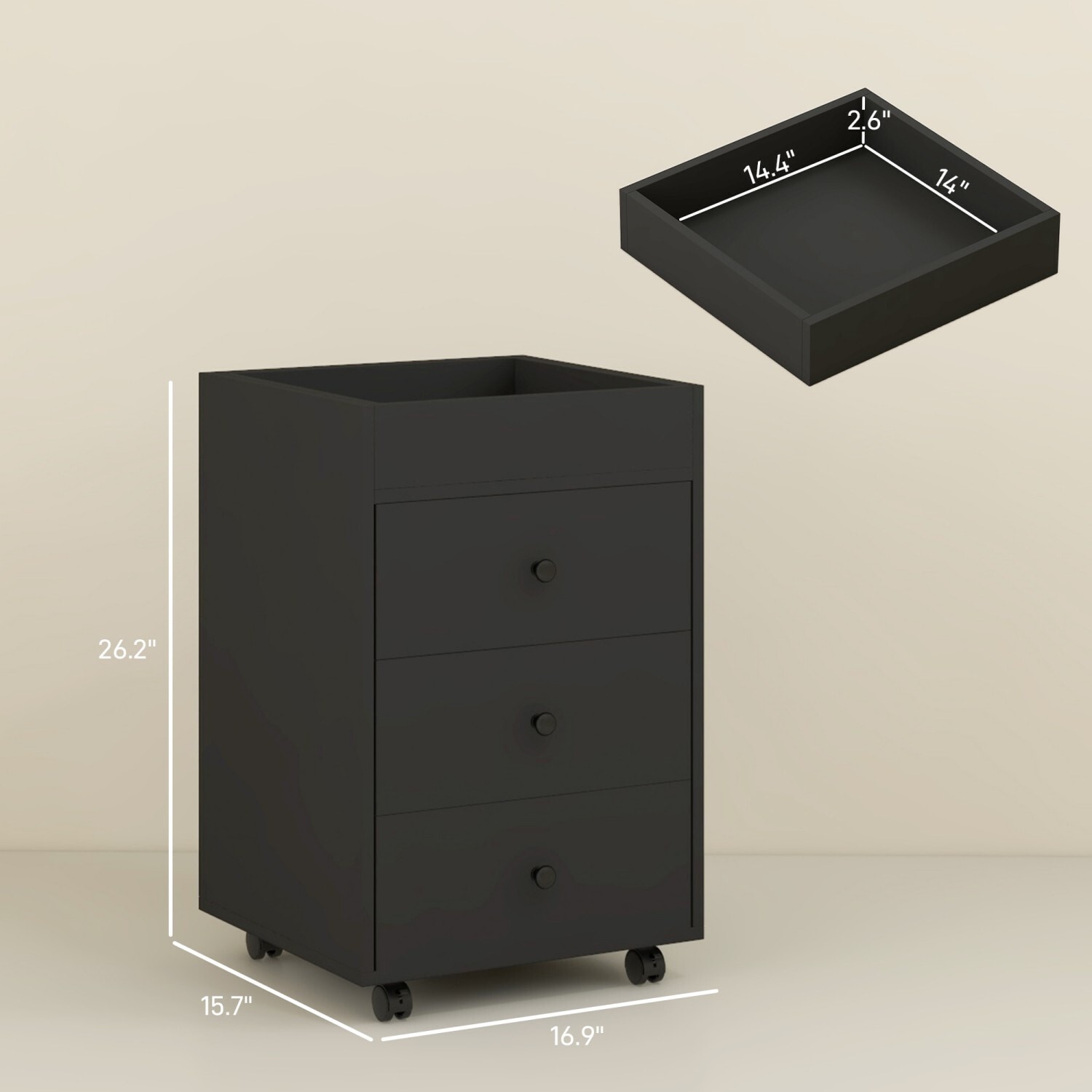 Miki Shinly AB-7758-12QI Filing-Cabinets - View #5