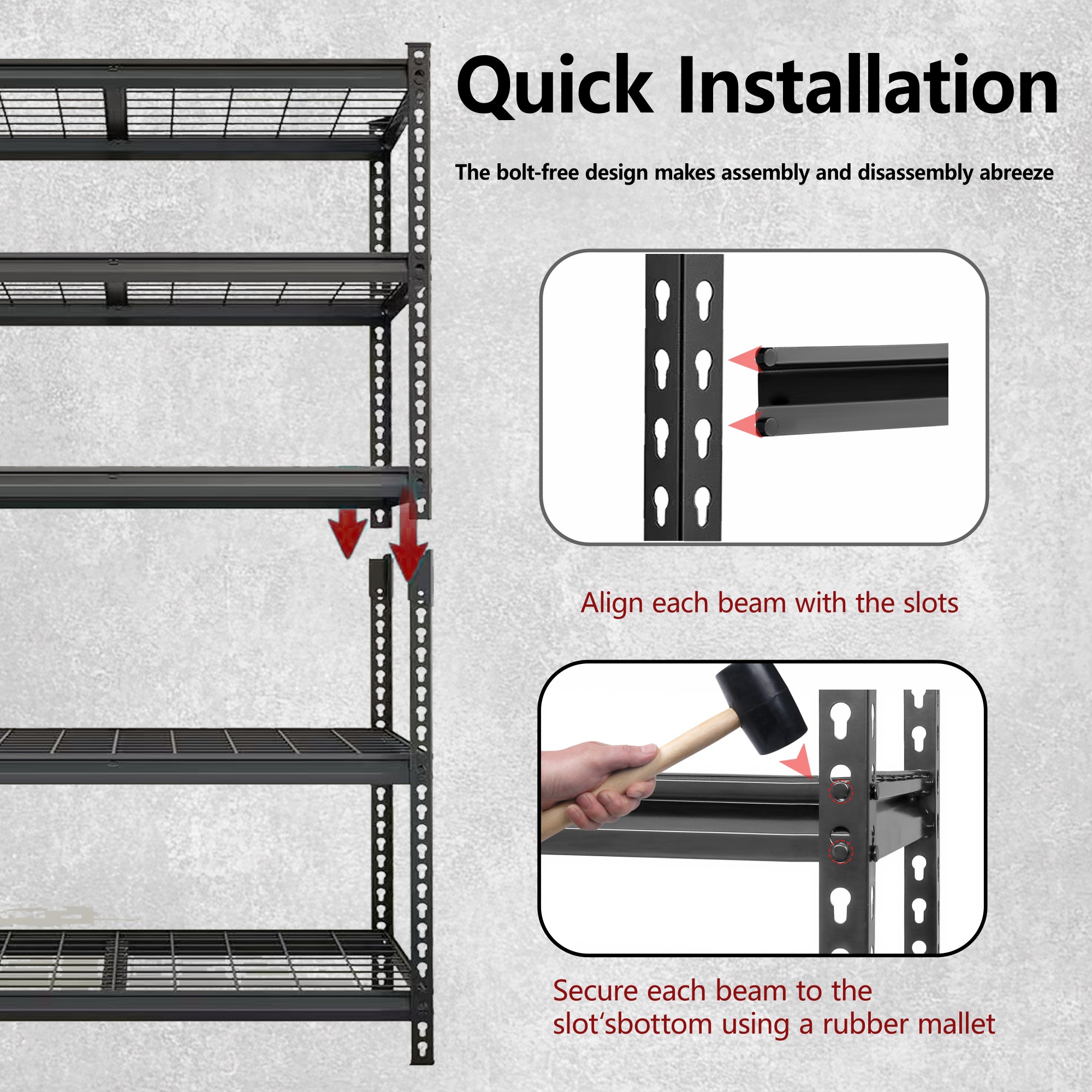 ToolCat NGG29-10-TTX Free-Standing-Shelving - View #5