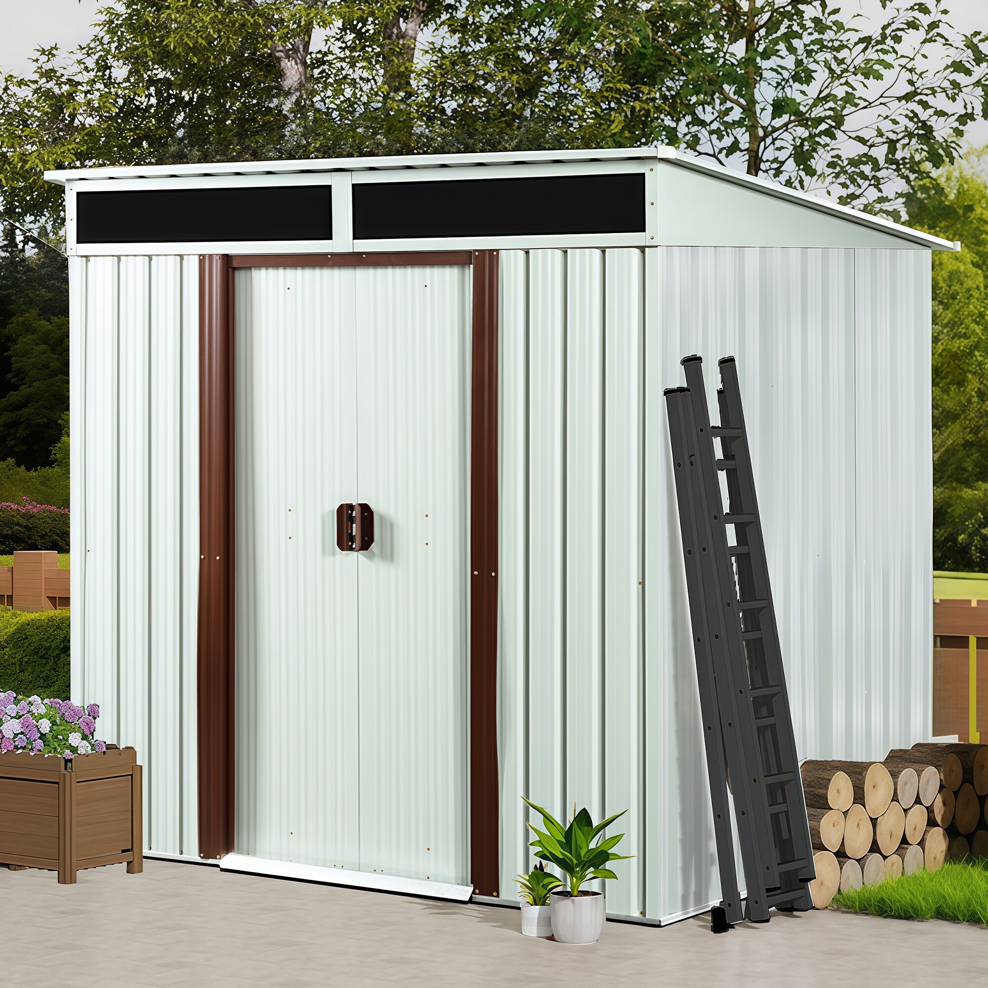 ToolCat BZ-3-137-SN Metal-Storage-Buildings-Sheds - View #11