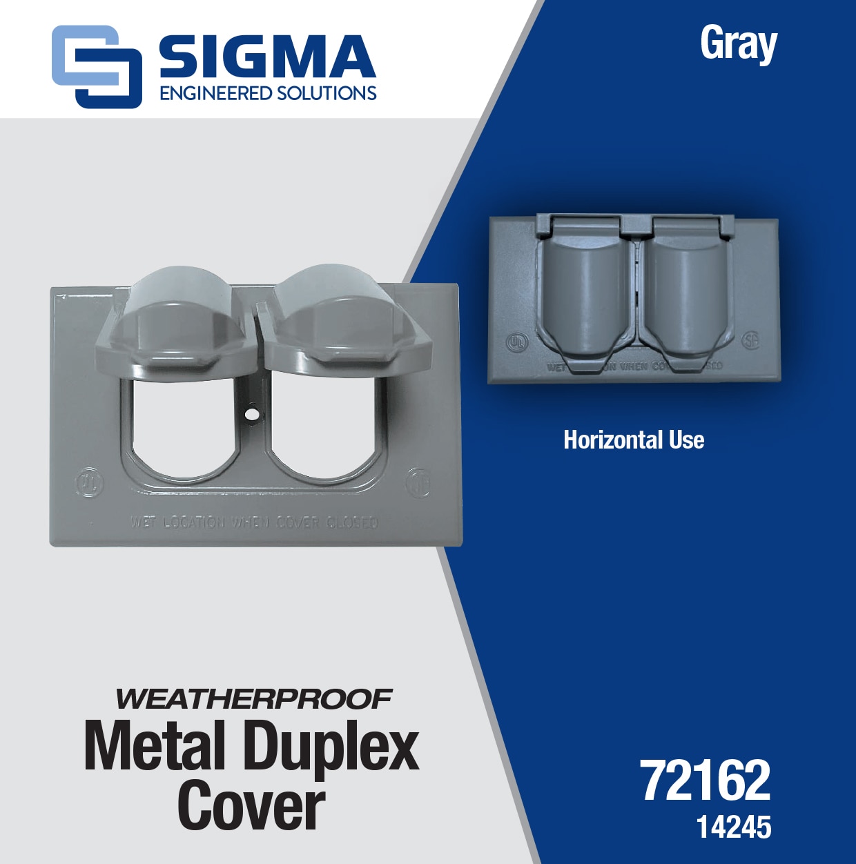 Sigma Engineered Solutions 14245 Electrical-Box-Covers - View #4