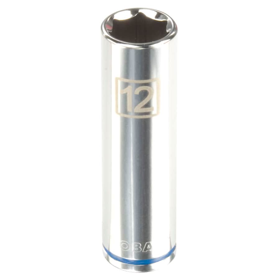 Kobalt 86438 Metric 3/8-in Drive 6-point 12Mm Deep Socket