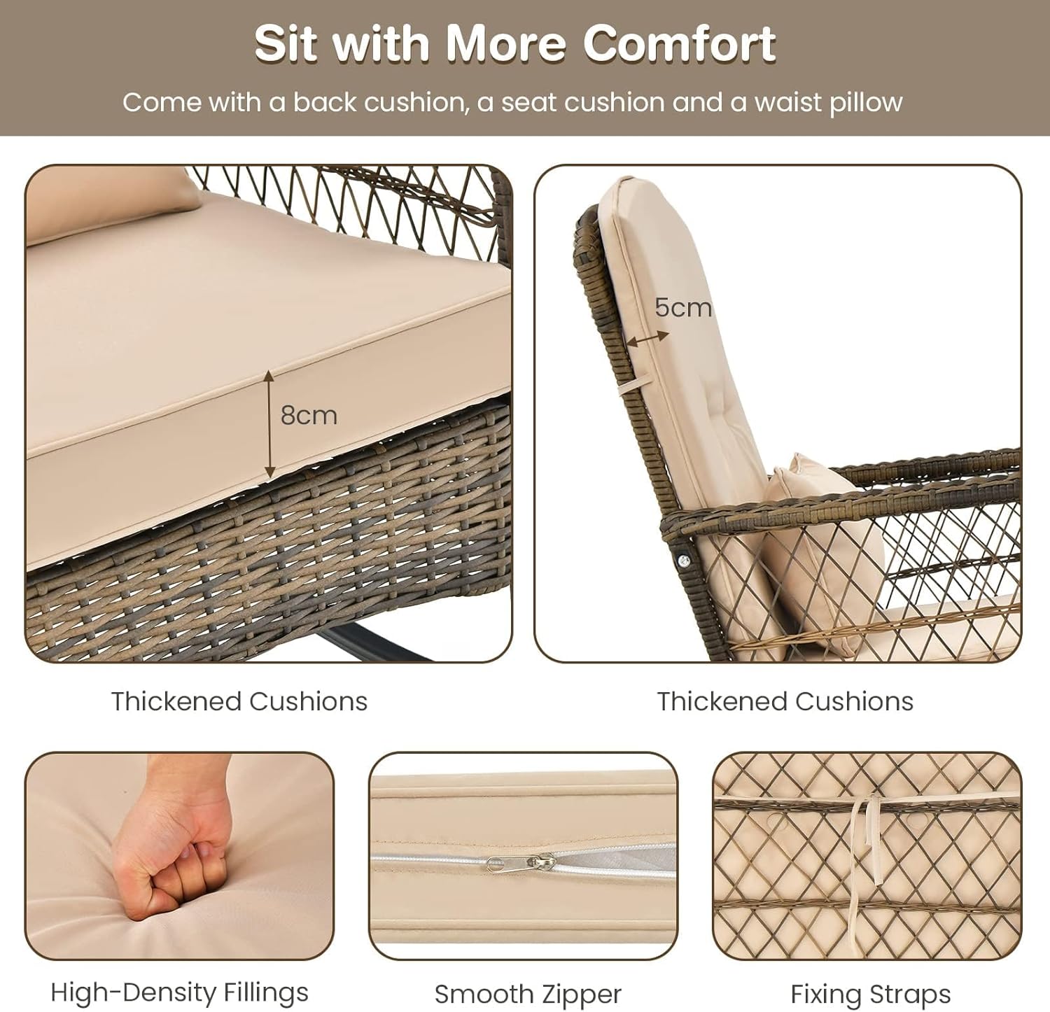 GarveeLife CLJ-4QLHWFU5ZKL Patio-Conversation-Sets - View #4