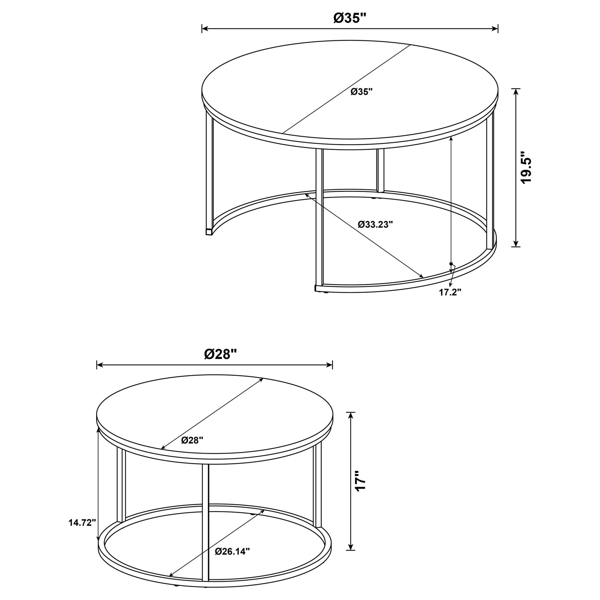 zwyo hosimu Q26081901626 Coffee-Tables - View #4