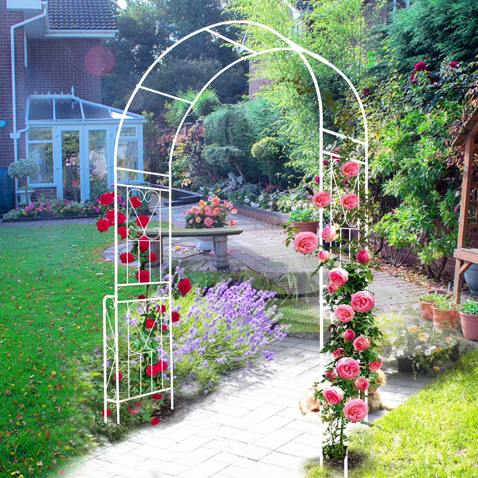 AHIOU HOME ZAAHG-138699GA Garden-Arbor - View #2