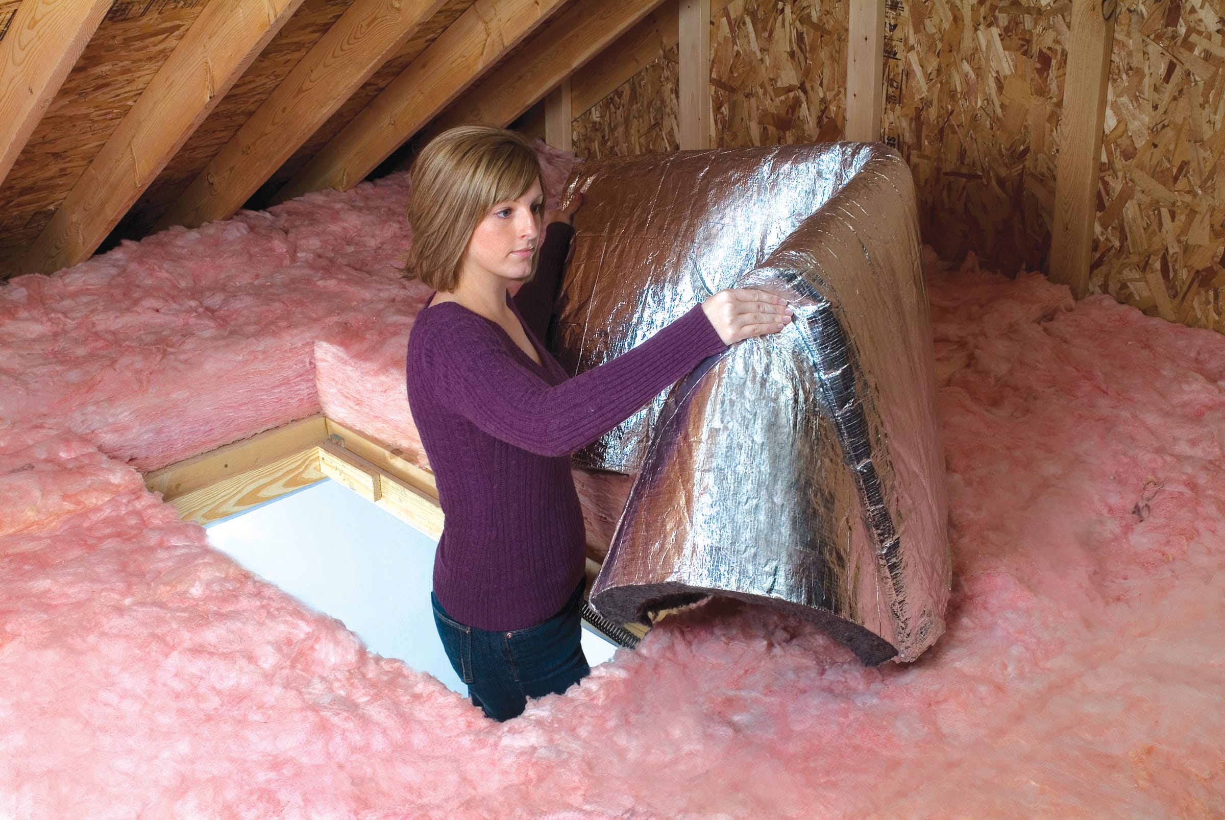 PANADY Attic Stairs Insulation Cover - 25 In x 54 In x 11 In
