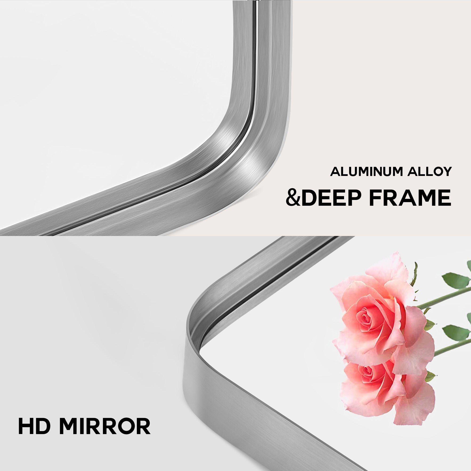 Dovelina LS-A-MR01133 Framed-Bath-Mirrors - View #5
