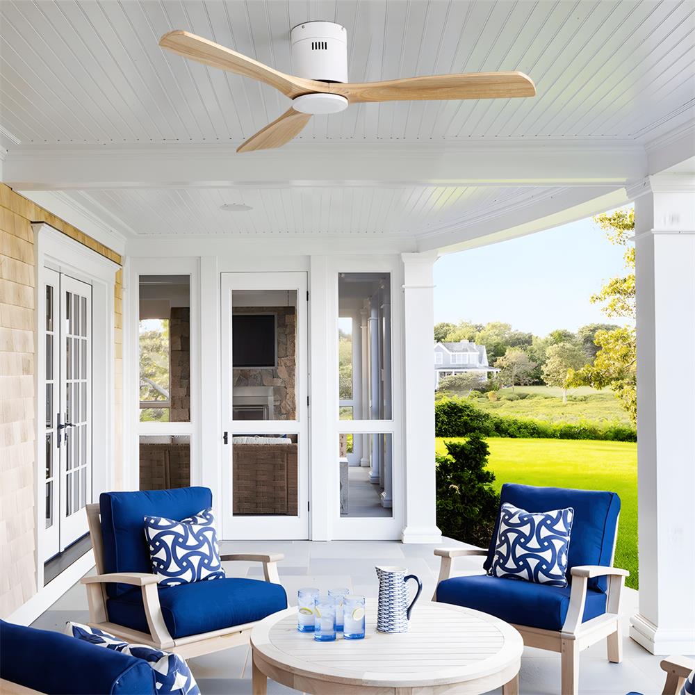 Sofucor LW-52143-WH-WD-YM Ceiling-Fans - View #3