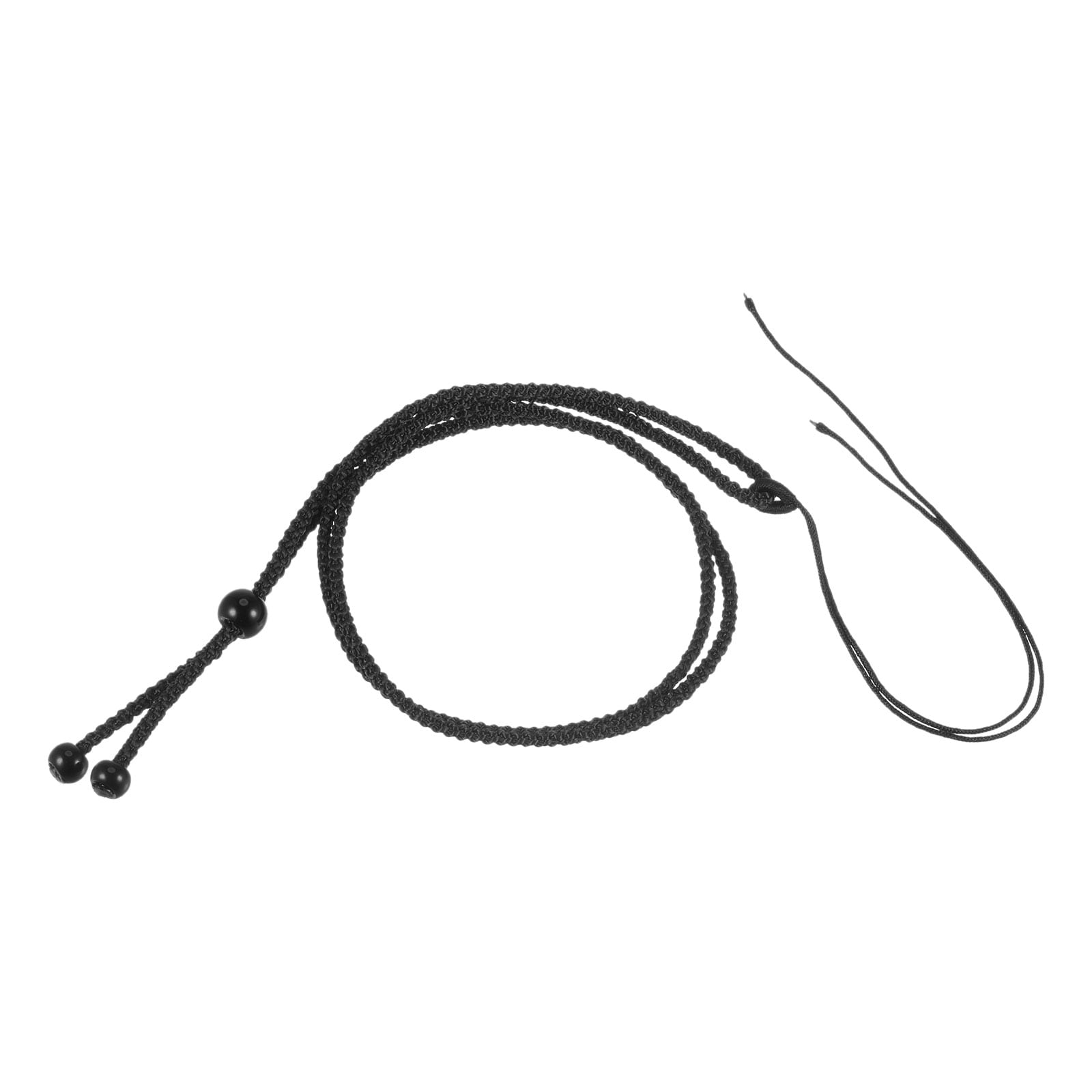 Harfington 10pcs Jade Rope Nylon Cord Empty Necklace Holder Strings Emerald Rope Adjustable Pendant Braided Necklace Rope for Necklace DIY Crafts Handmade  Black