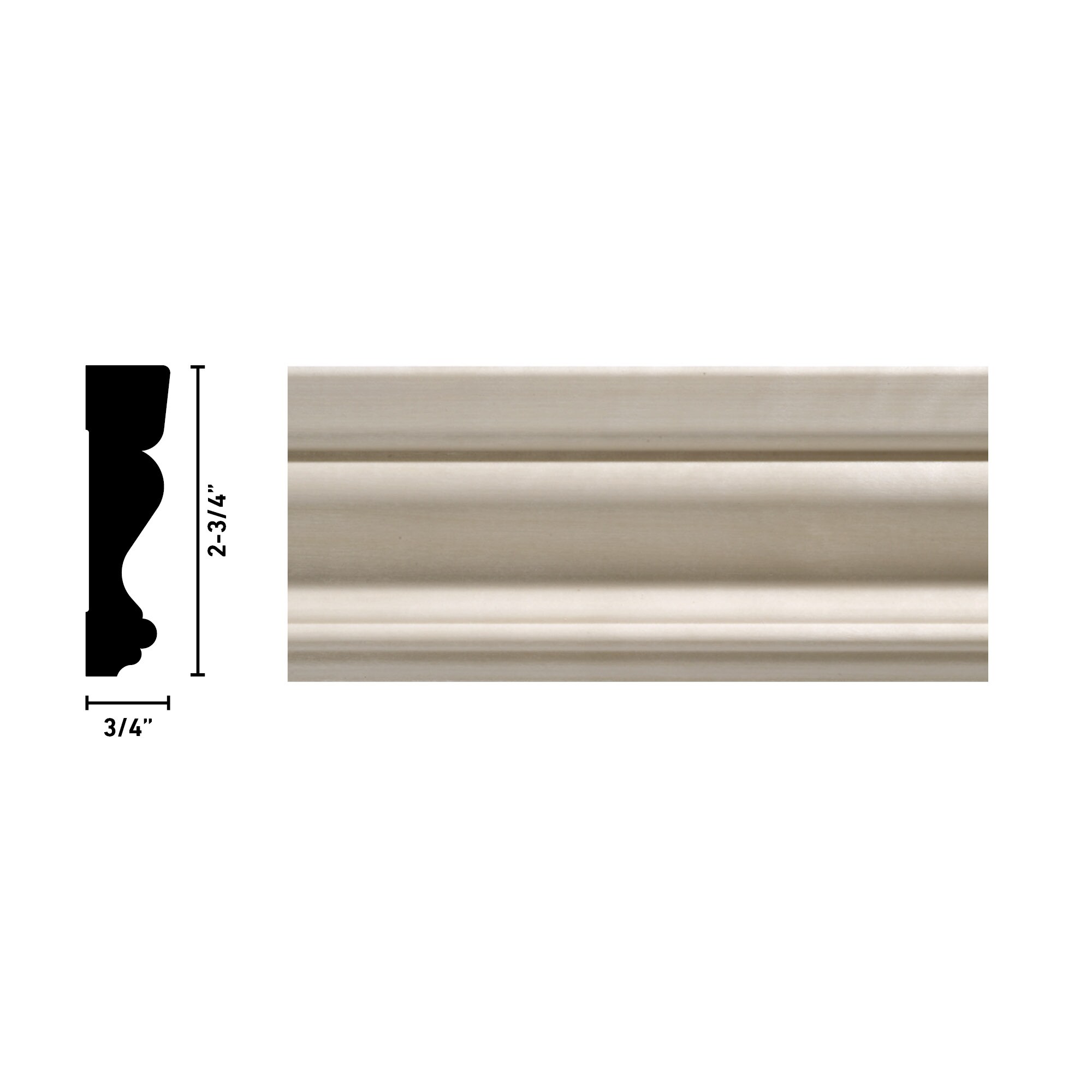 Ornamental Mouldings OML14SET-M30WHW Door-Casing-Kits - View #3