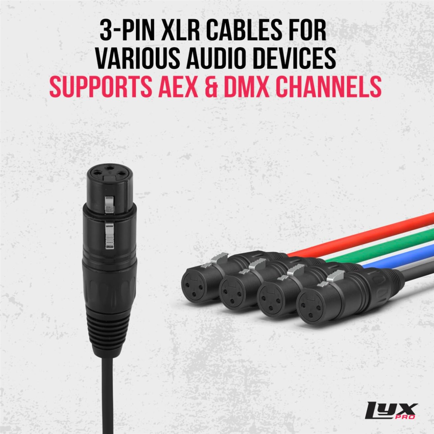 LyxPro LYX4EC12F Stereo-Audio-Cables - View #3