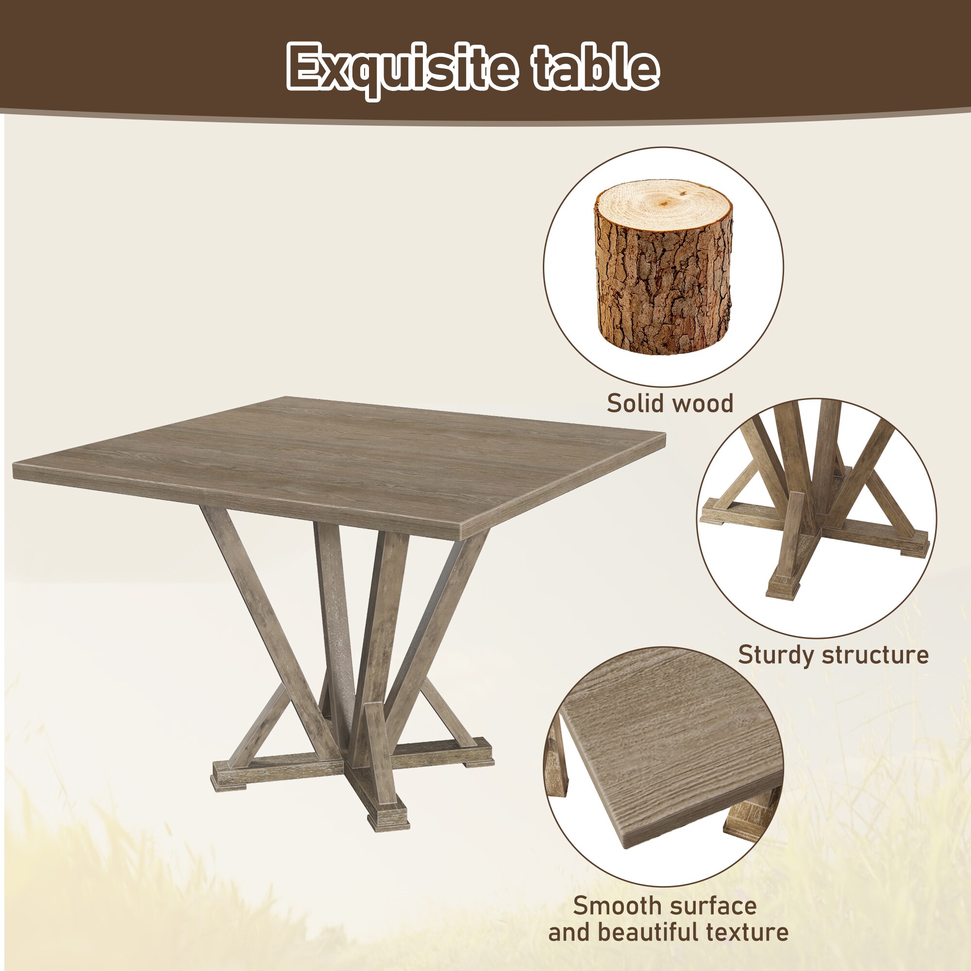 Huluwat P-DJ-P168478 Dining-Tables - View #5