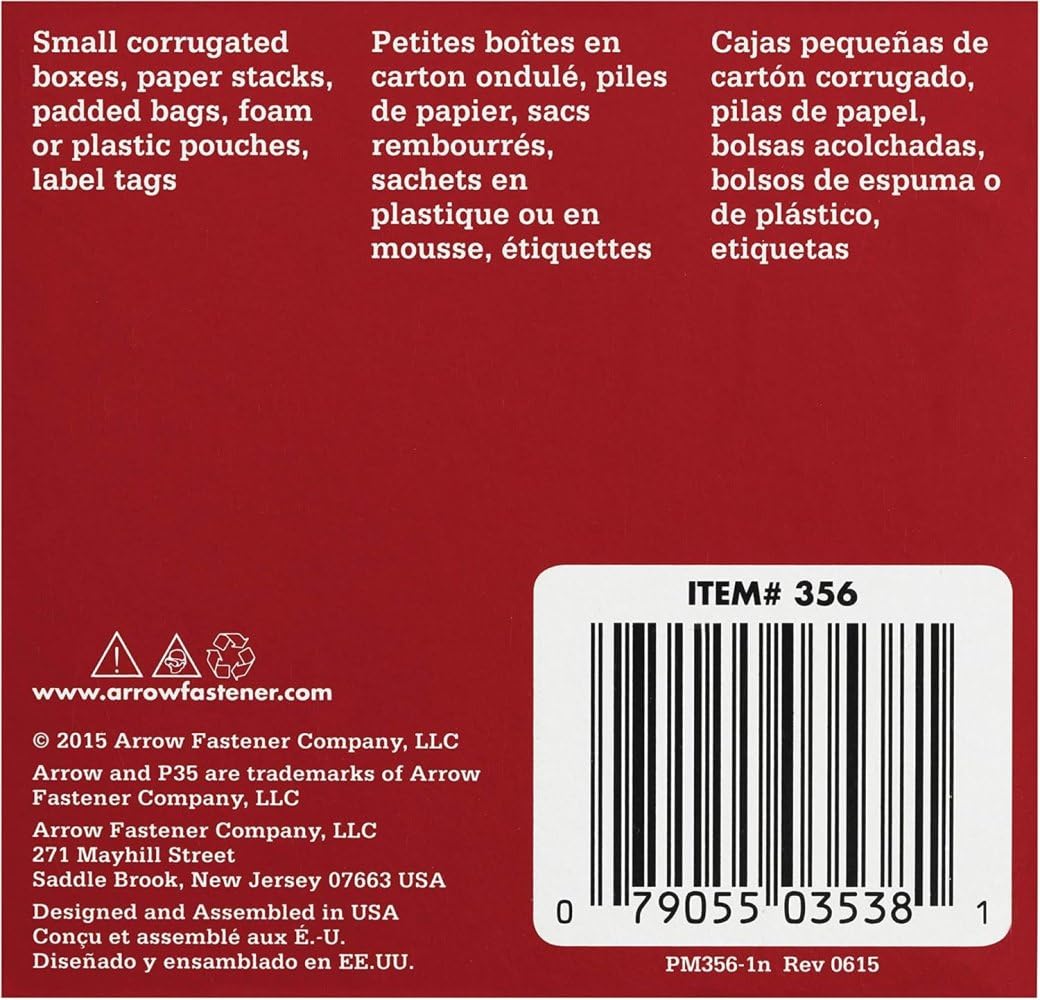 Arrow Fastener 356 staples - View #2