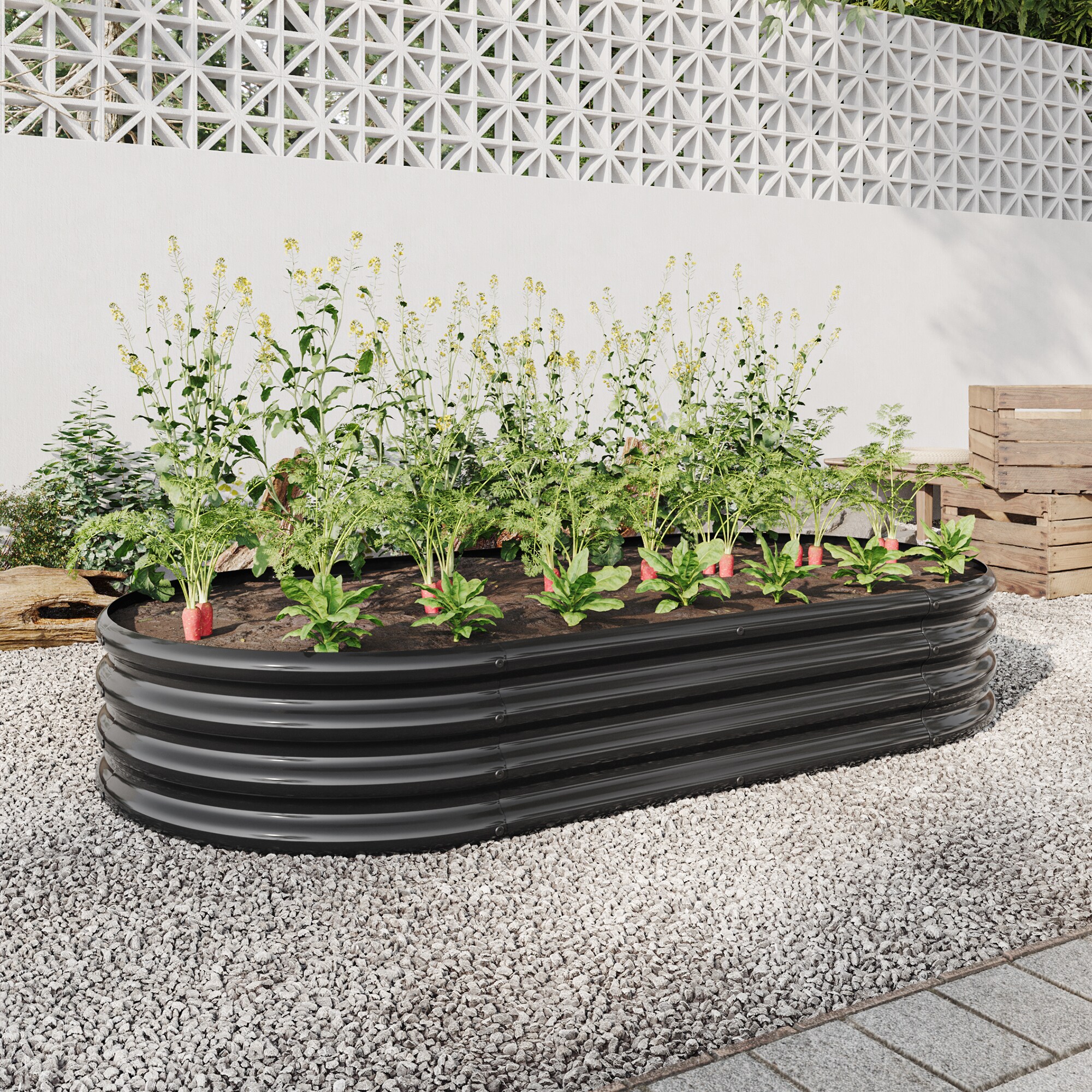 Zeus & Ruta 840GARBED-25 Raised-Garden-Beds - View #2