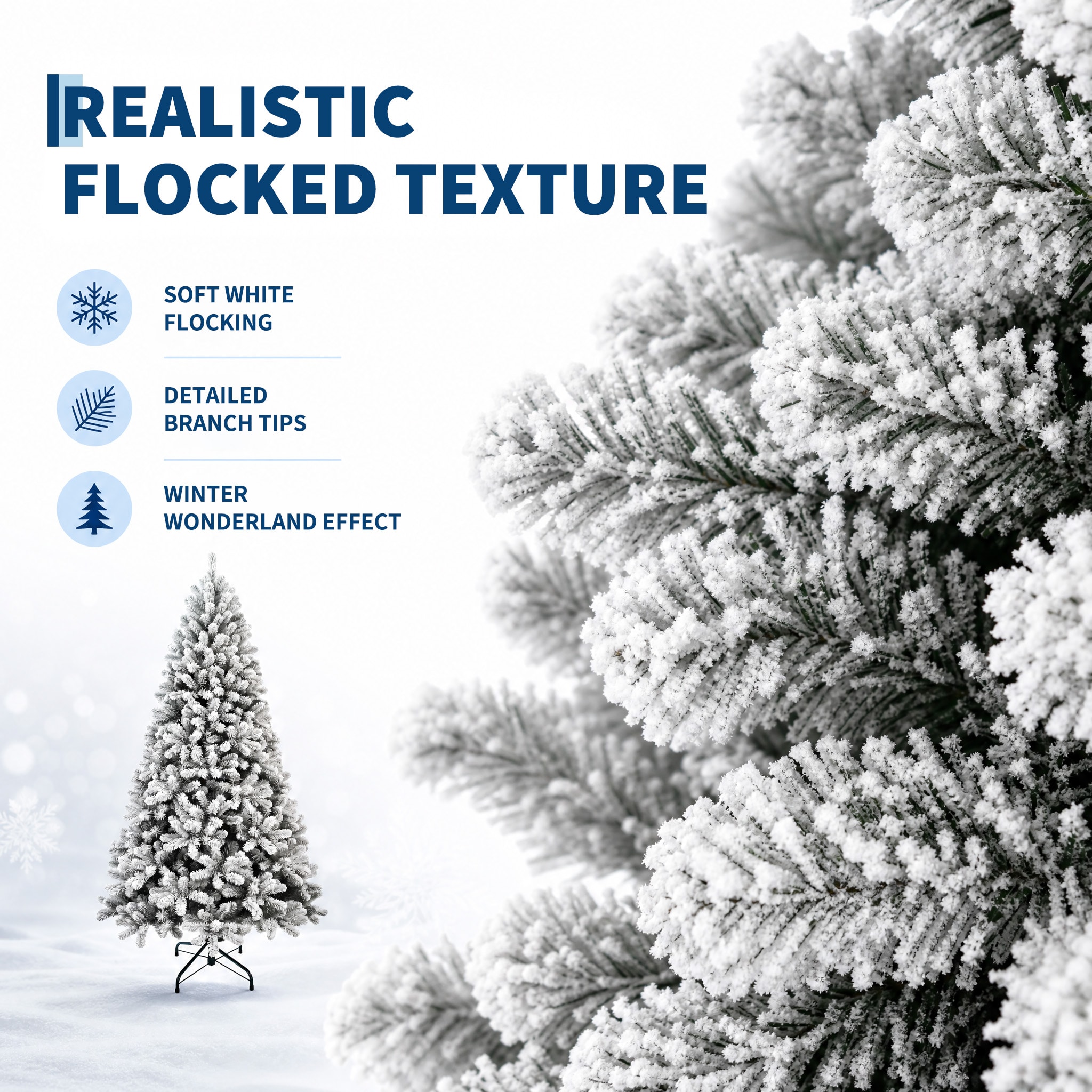 Garvee BJEAWMDTGFYBS2BRW Artificial-Christmas-Trees - View #4