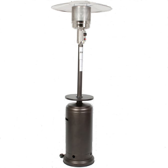 Fire Sense Orb Patio Htr W Table In The Gas Heaters Department At Com - Fire Sense Propane Table Top Patio Heater
