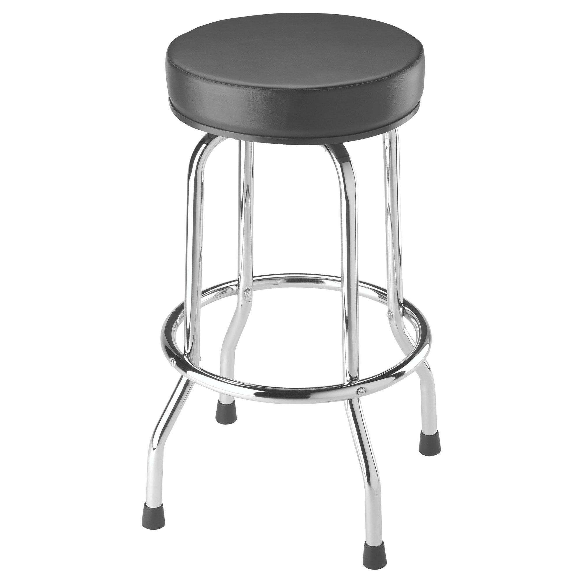 Metal counter discount stool with cushion