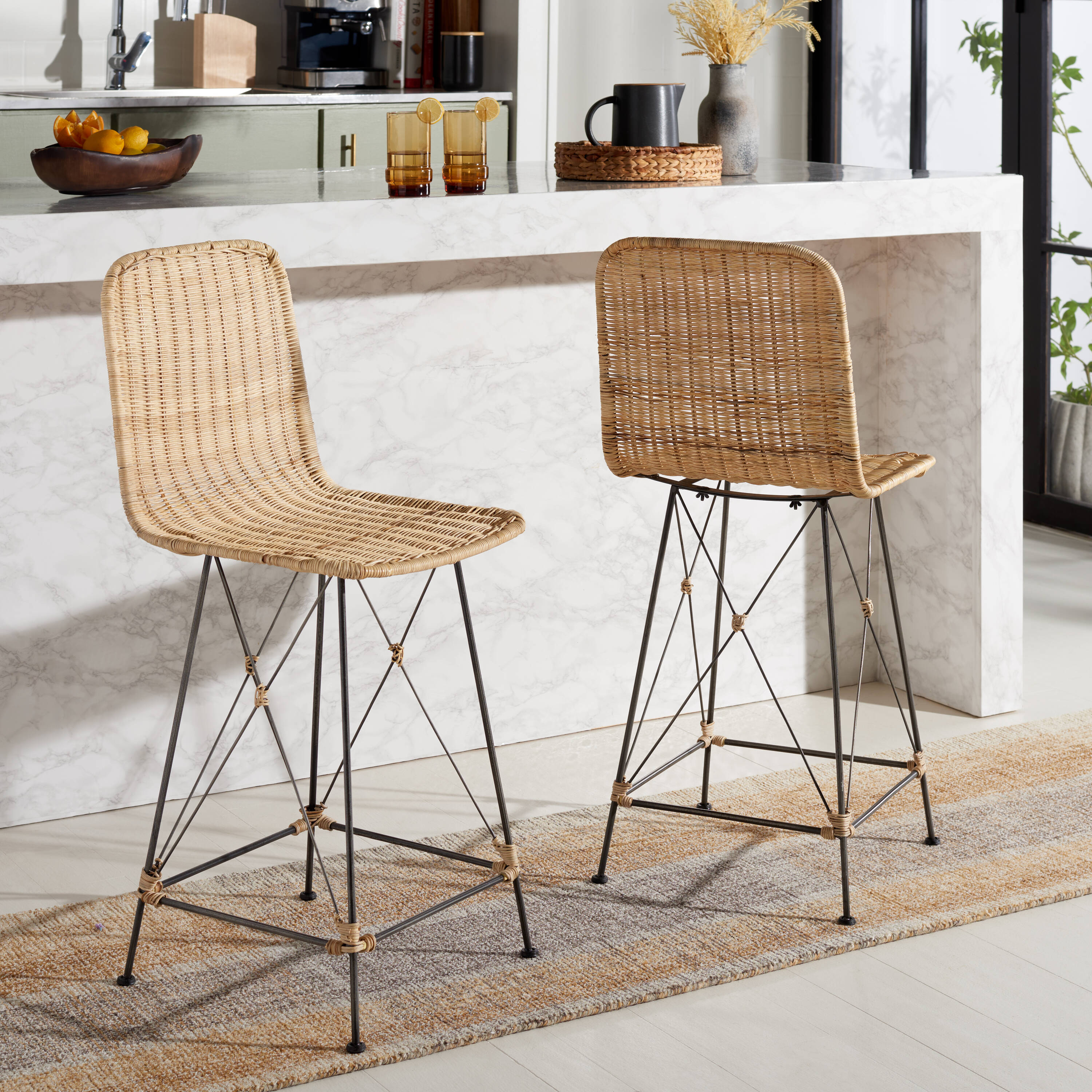 Safavieh BST6505A-SET2 stools - View #8